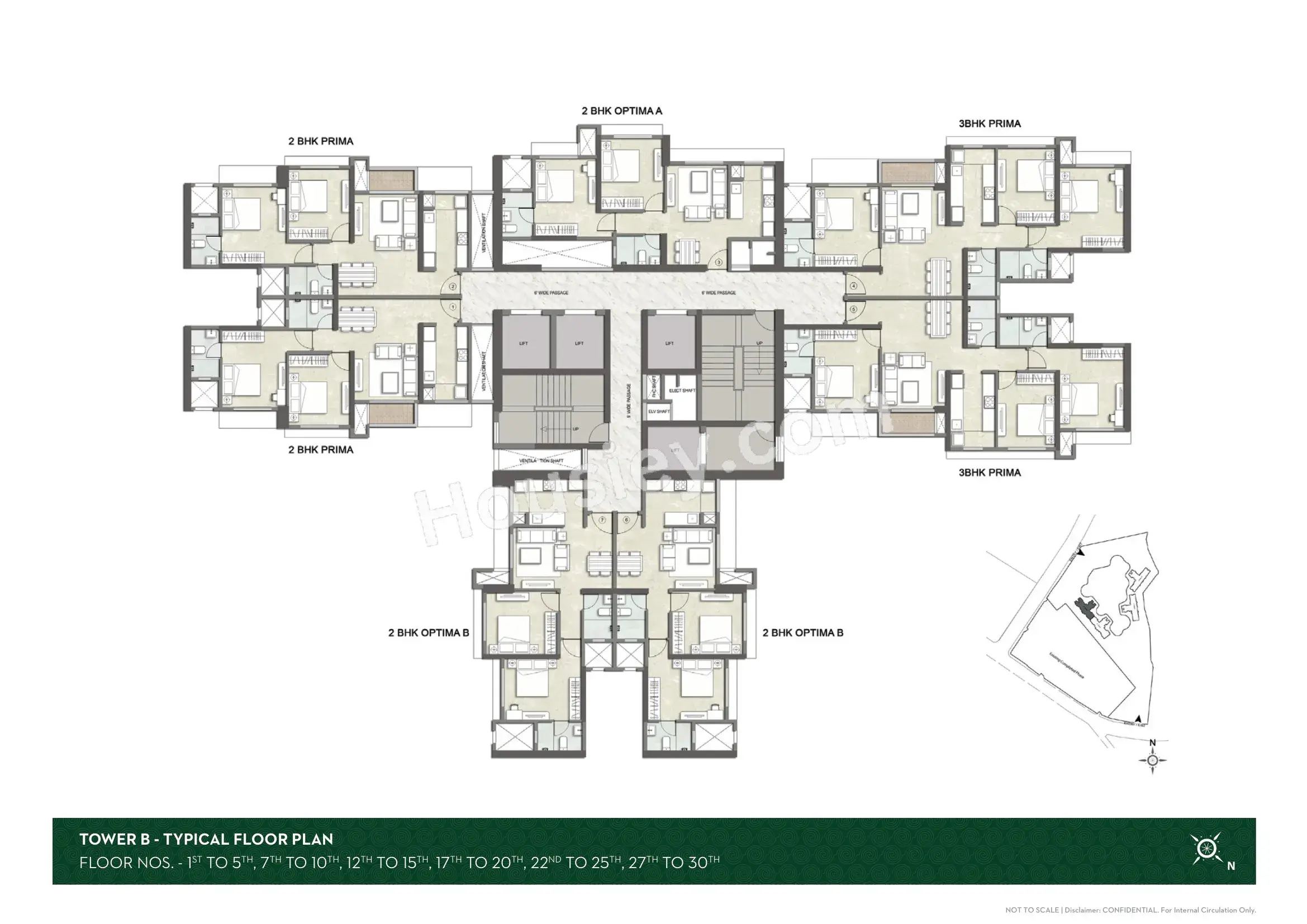 Kalpataru Srishti Namaah Floor plan 16