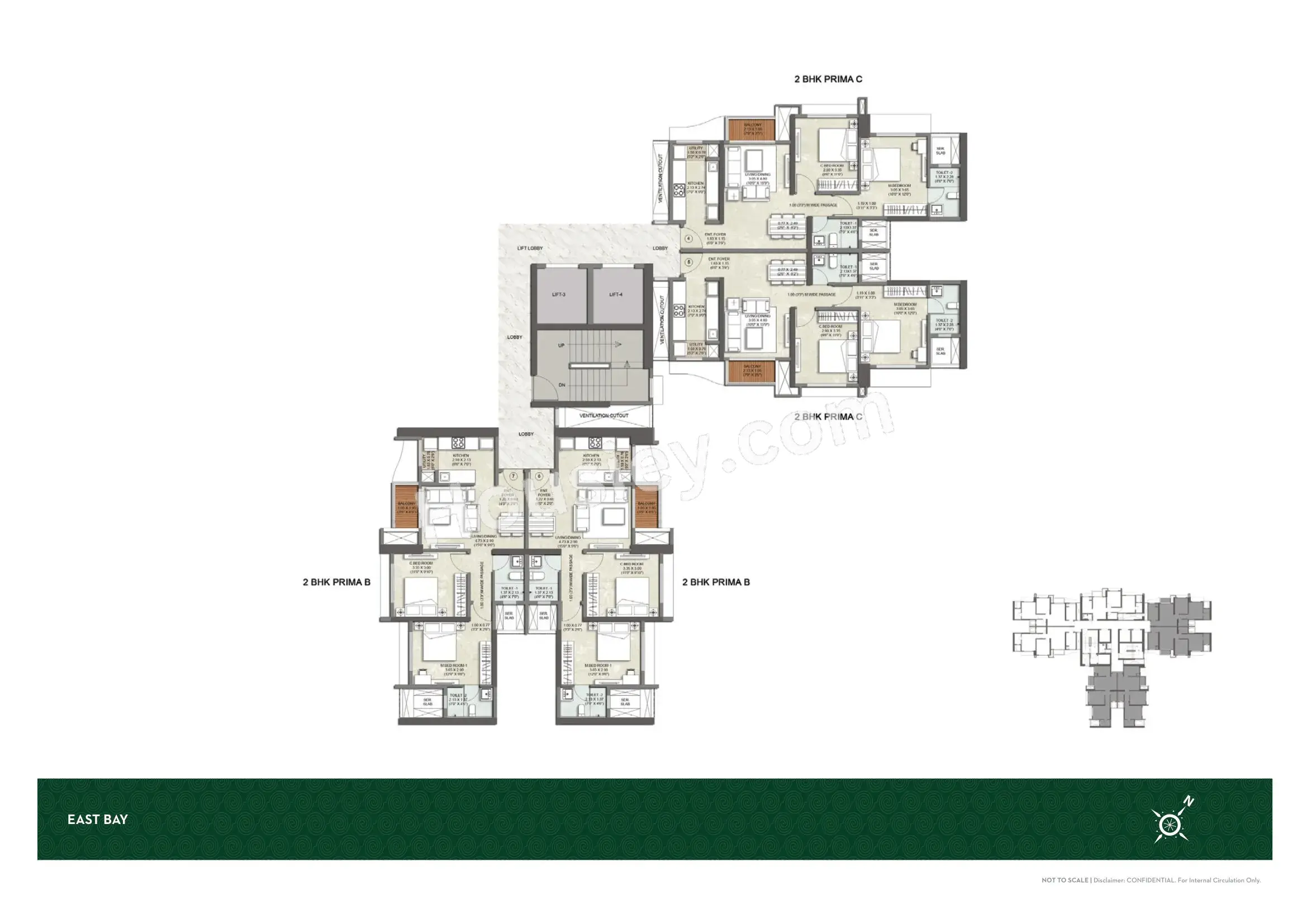 Kalpataru Srishti Namaah Floor plan 17