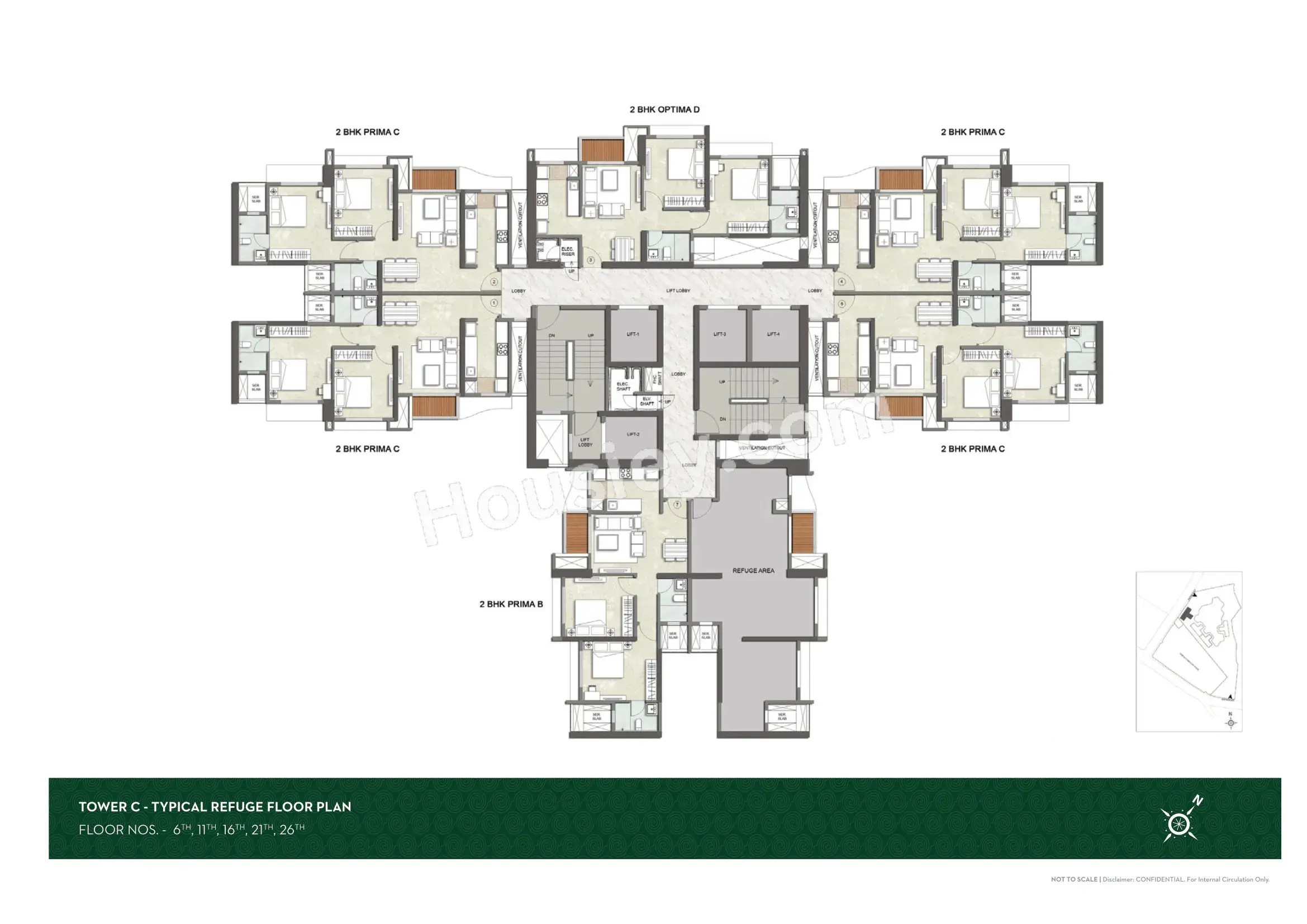 Kalpataru Srishti Namaah Floor plan 18