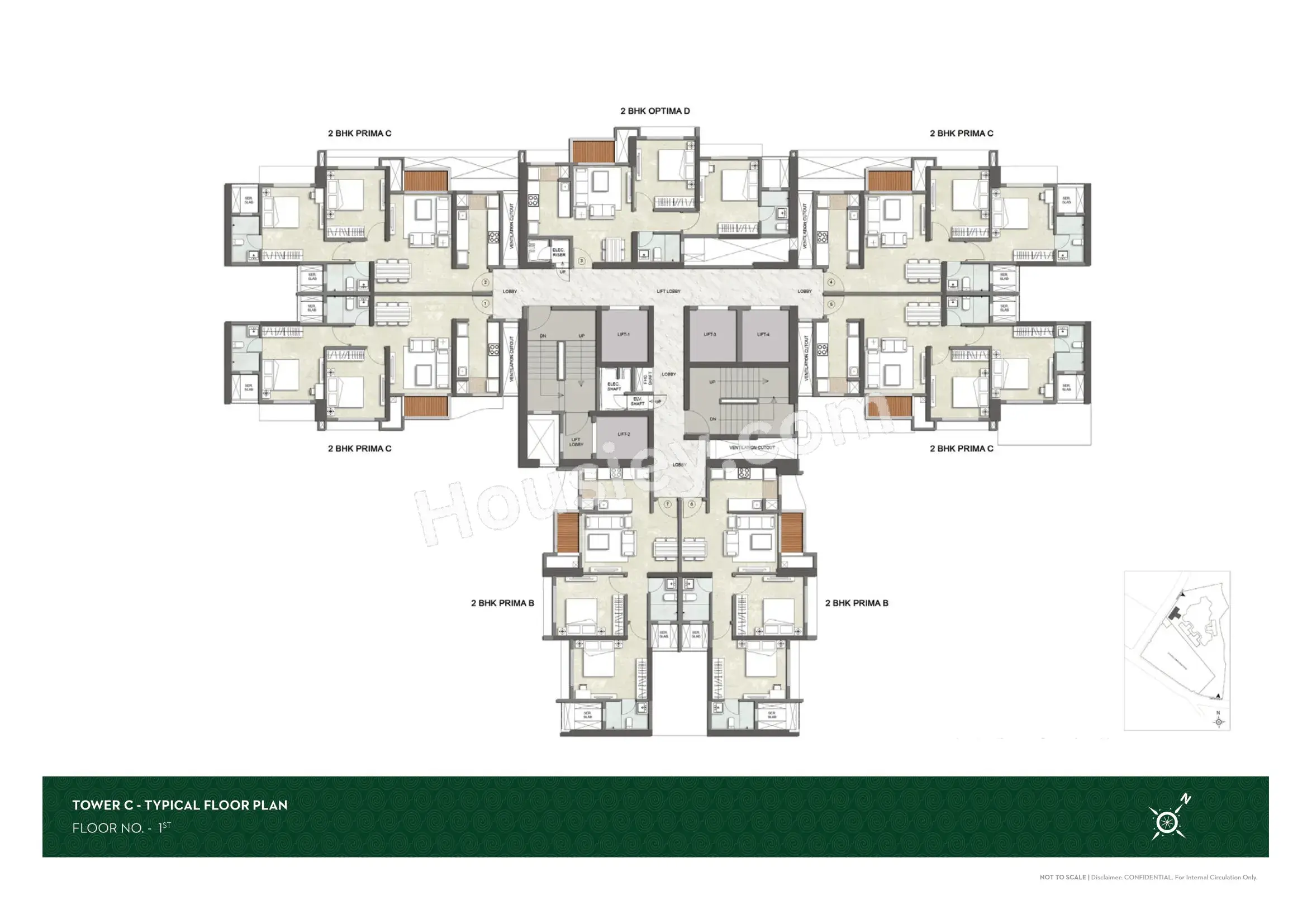 Kalpataru Srishti Namaah Floor plan 19