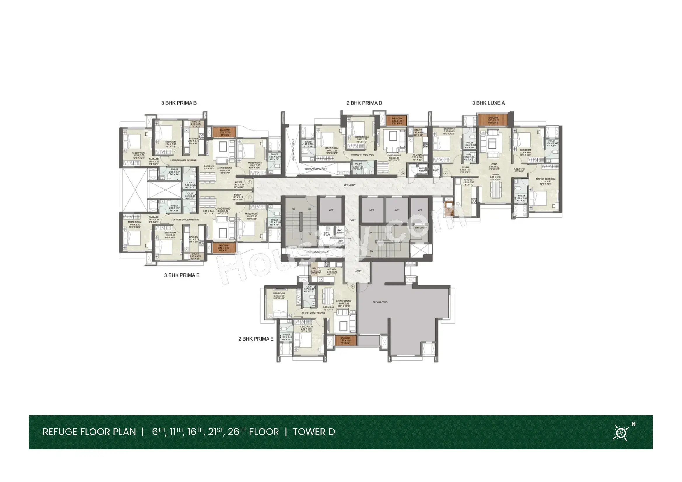 Kalpataru Srishti Namaah Floor plan 21
