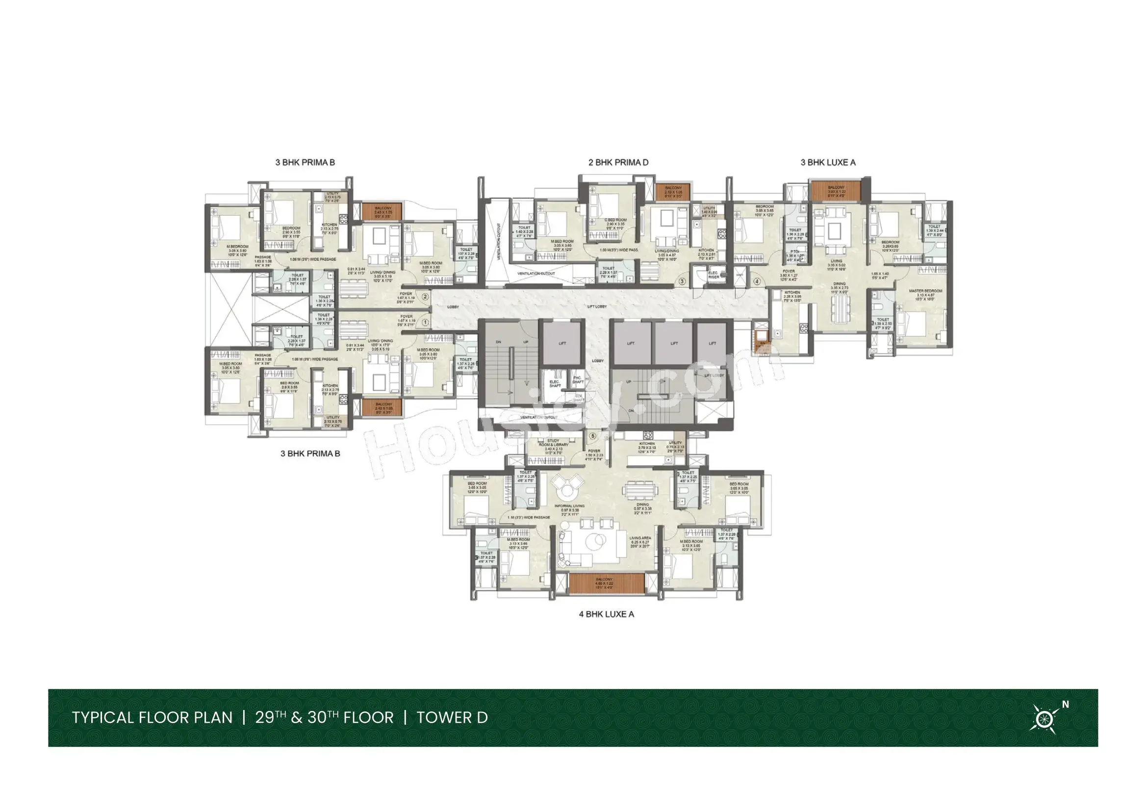 Kalpataru Srishti Namaah Floor plan 22