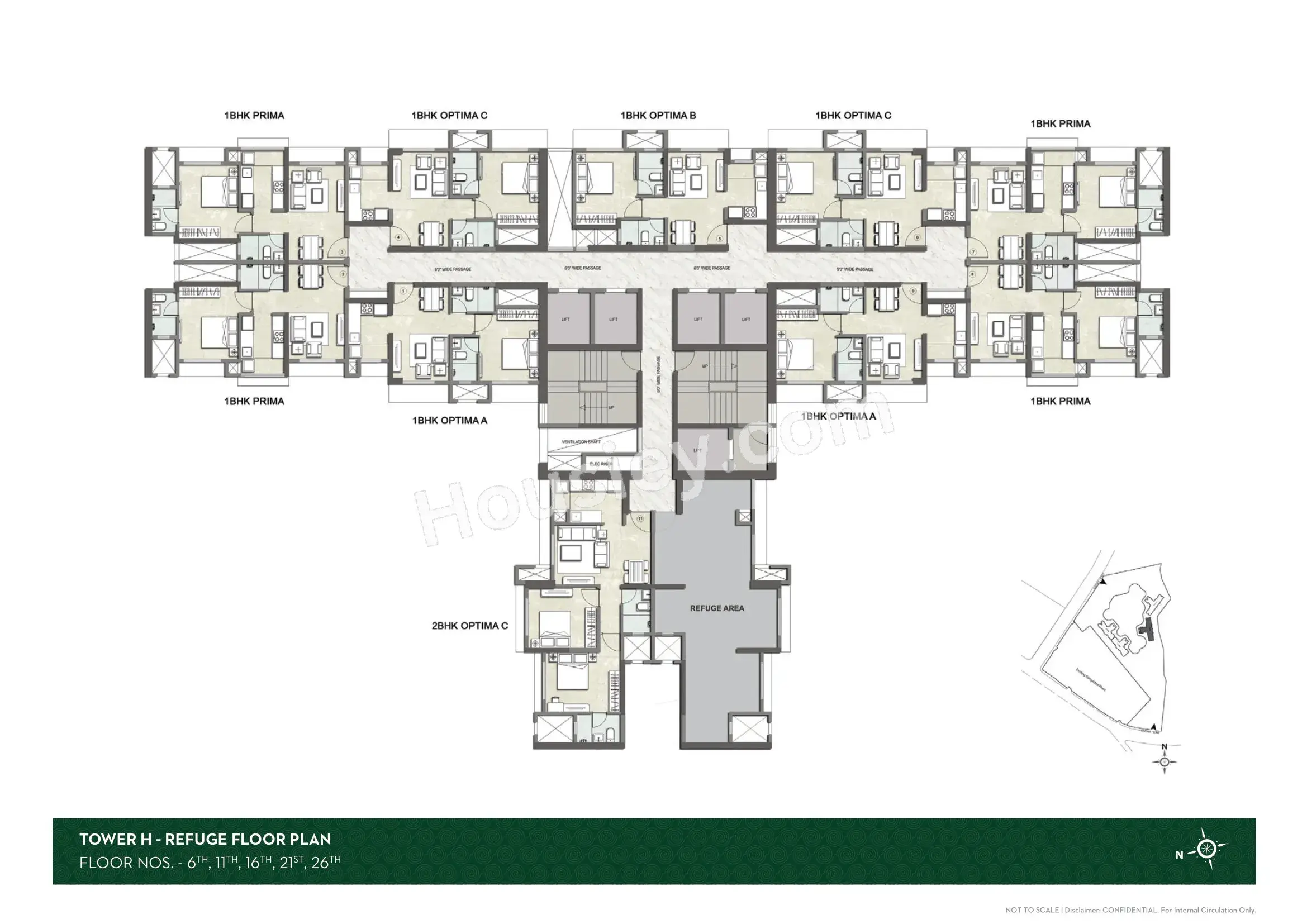 Kalpataru Srishti Namaah Floor plan 24