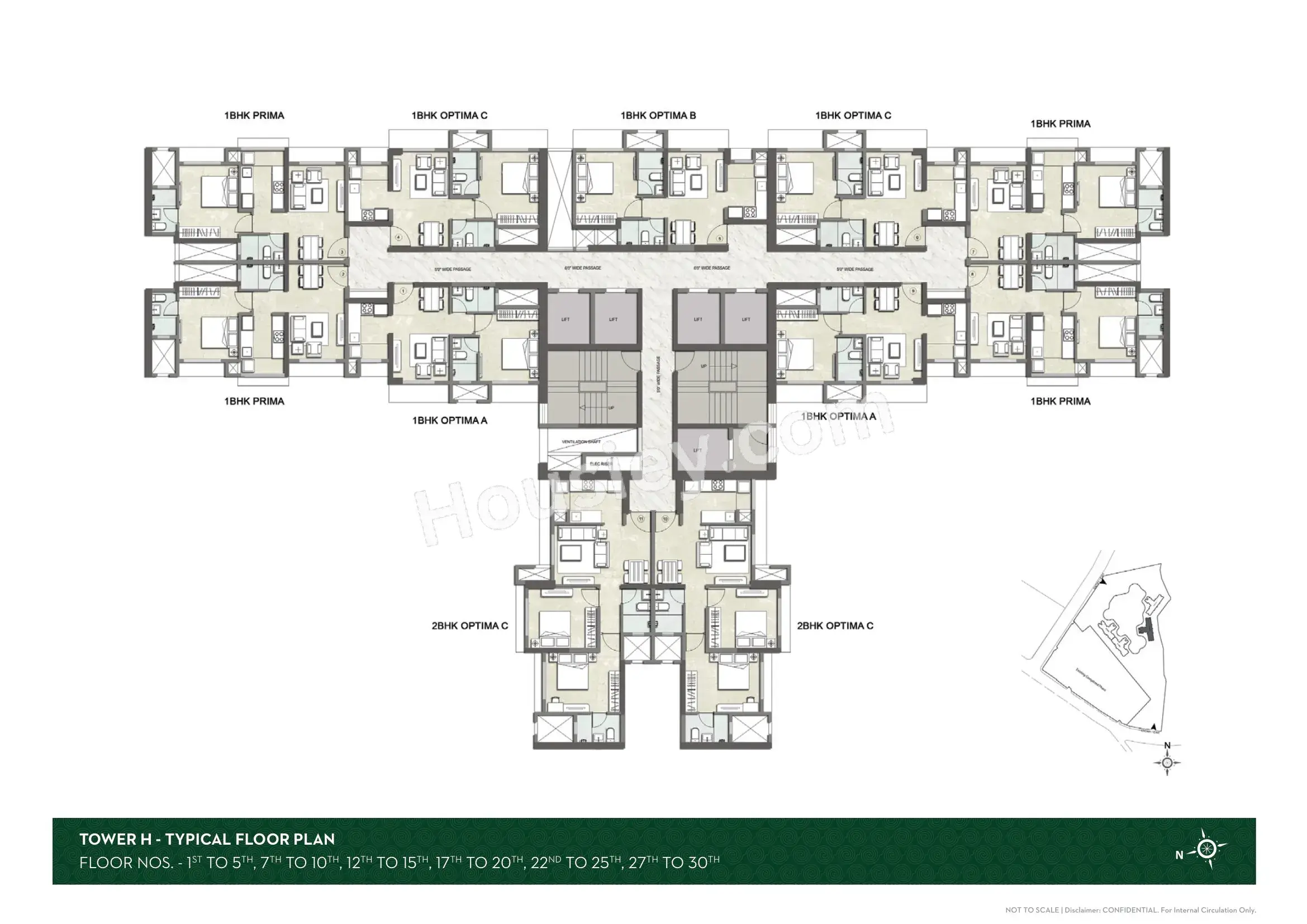 Kalpataru Srishti Namaah Floor plan 26