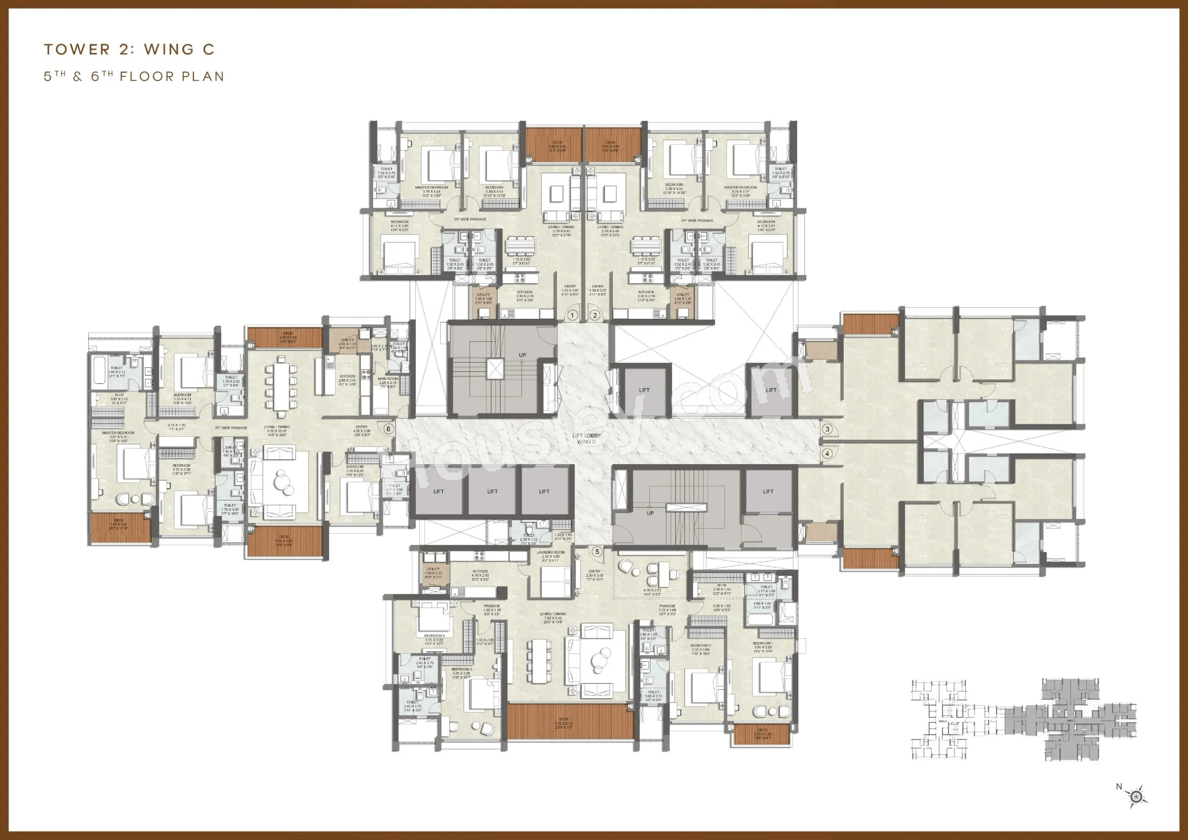 Kalpataru Vian Floor plan 2