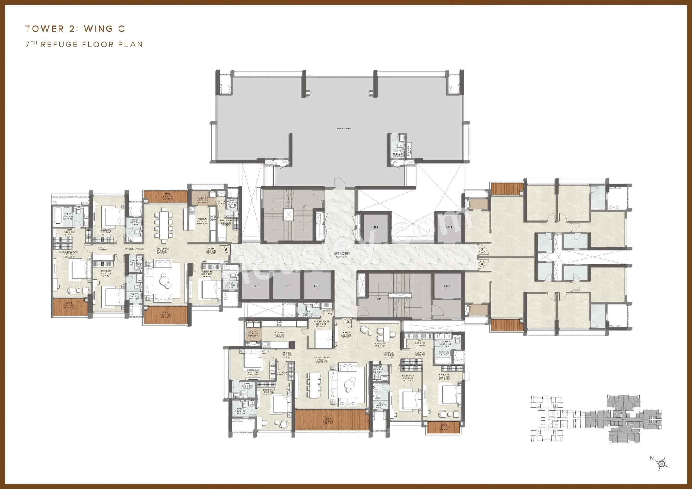 Kalpataru Vian Floor plan 11
