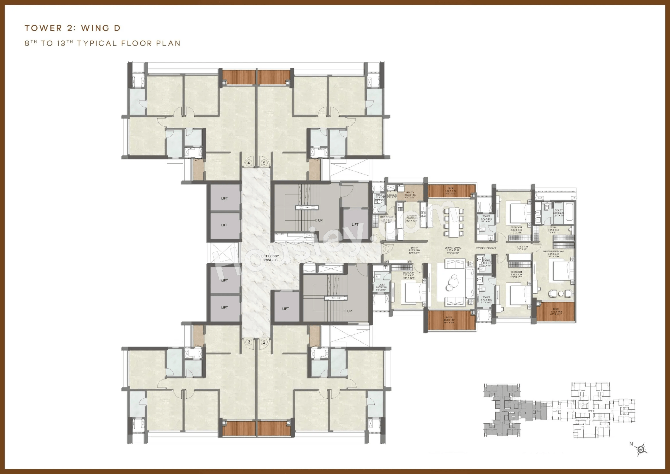 Kalpataru Vian Floor plan 16