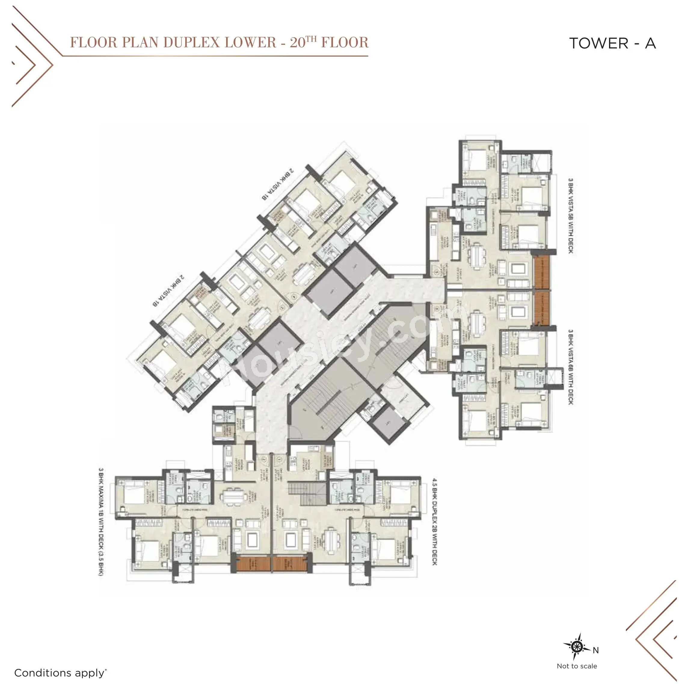 Kalpataru Vienta Floor plan 2