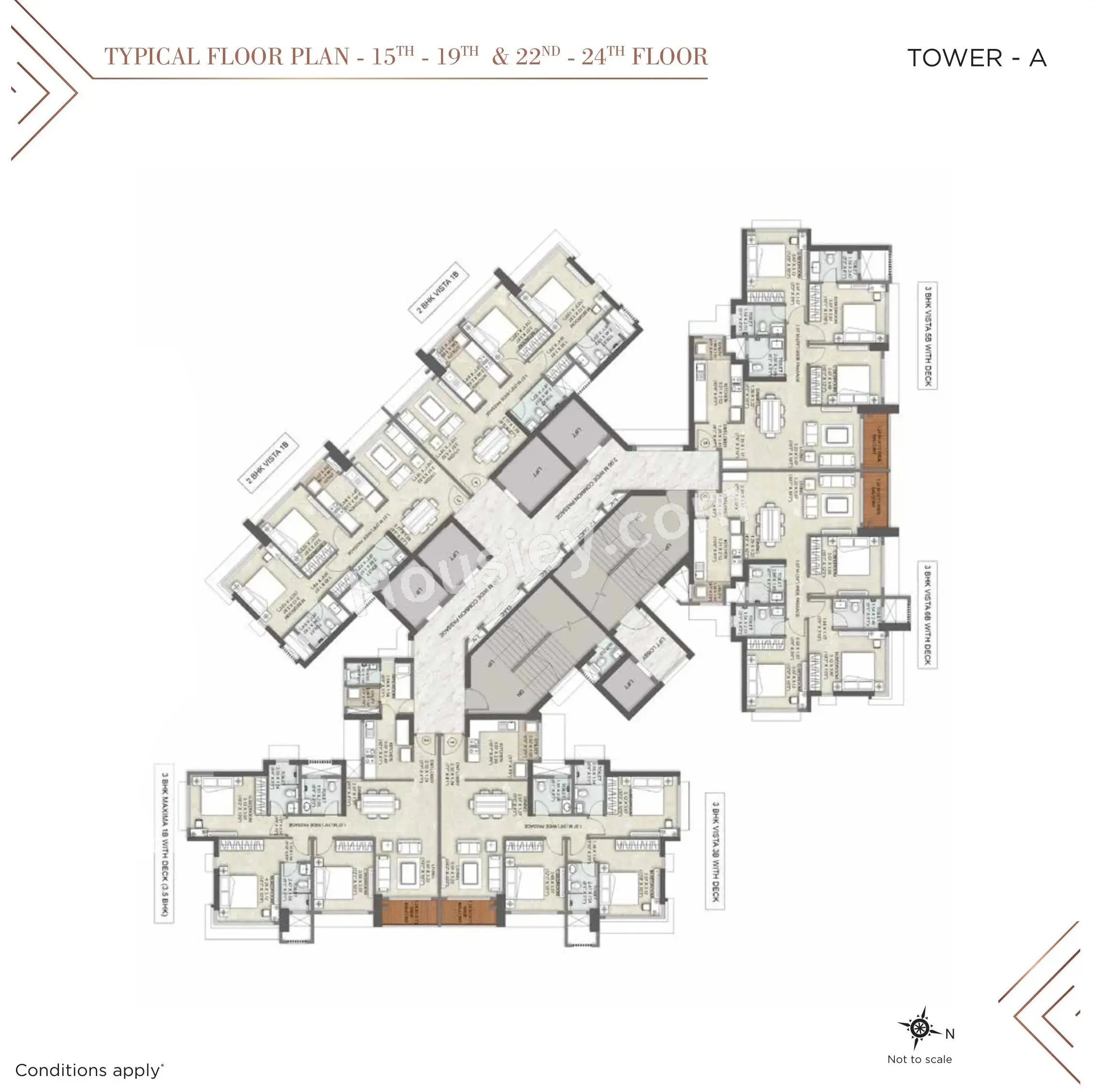 Kalpataru Vienta Floor plan 6