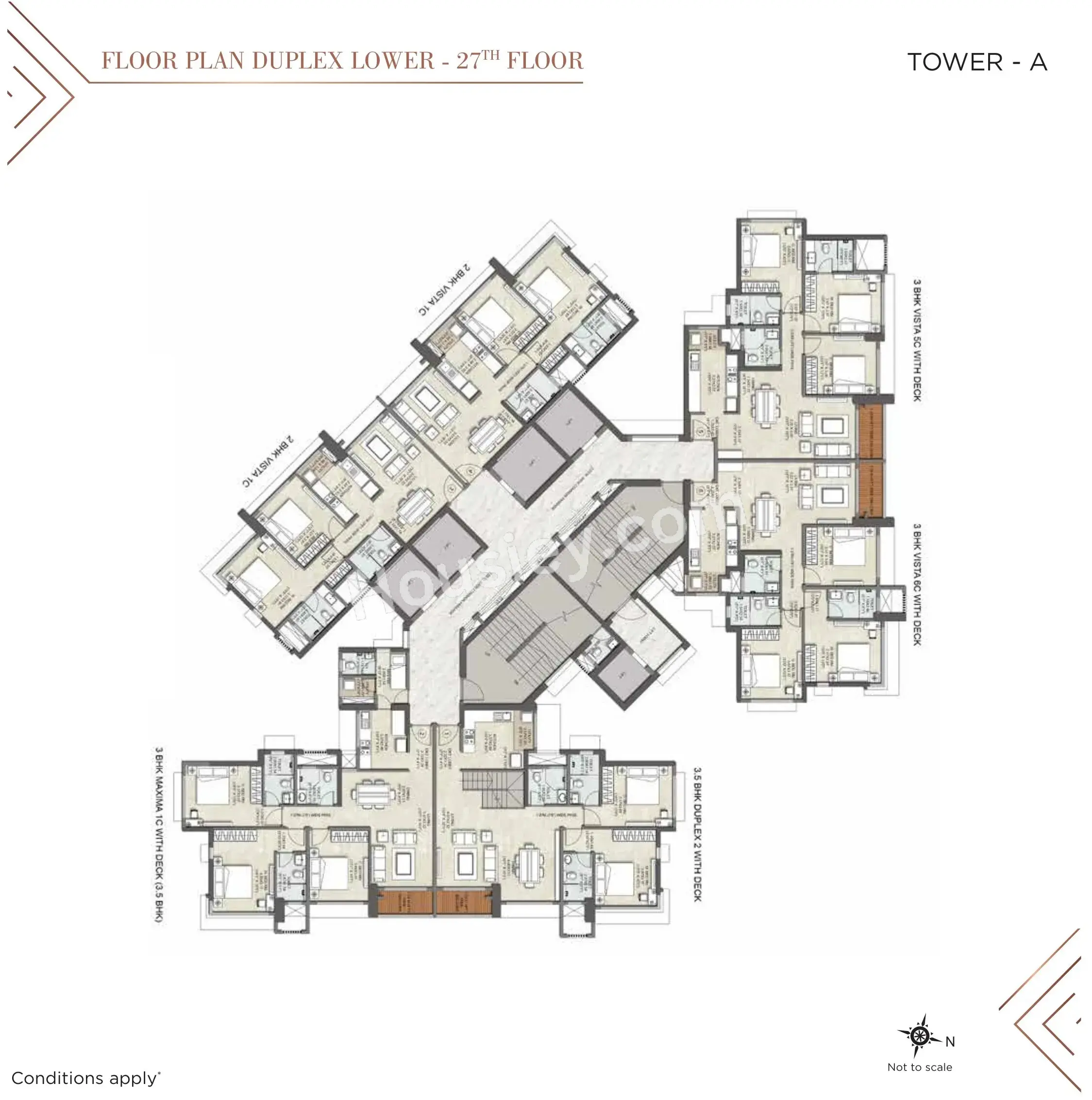 Kalpataru Vienta Floor plan 7