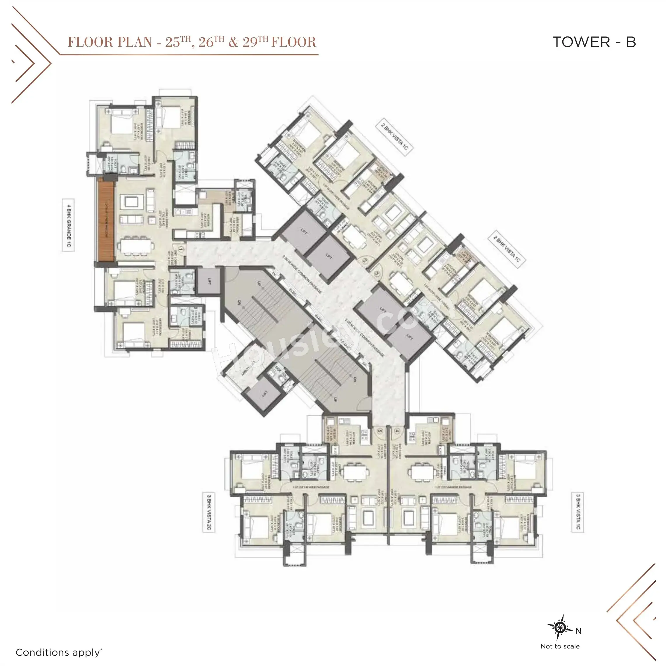 Kalpataru Vienta Floor plan 8
