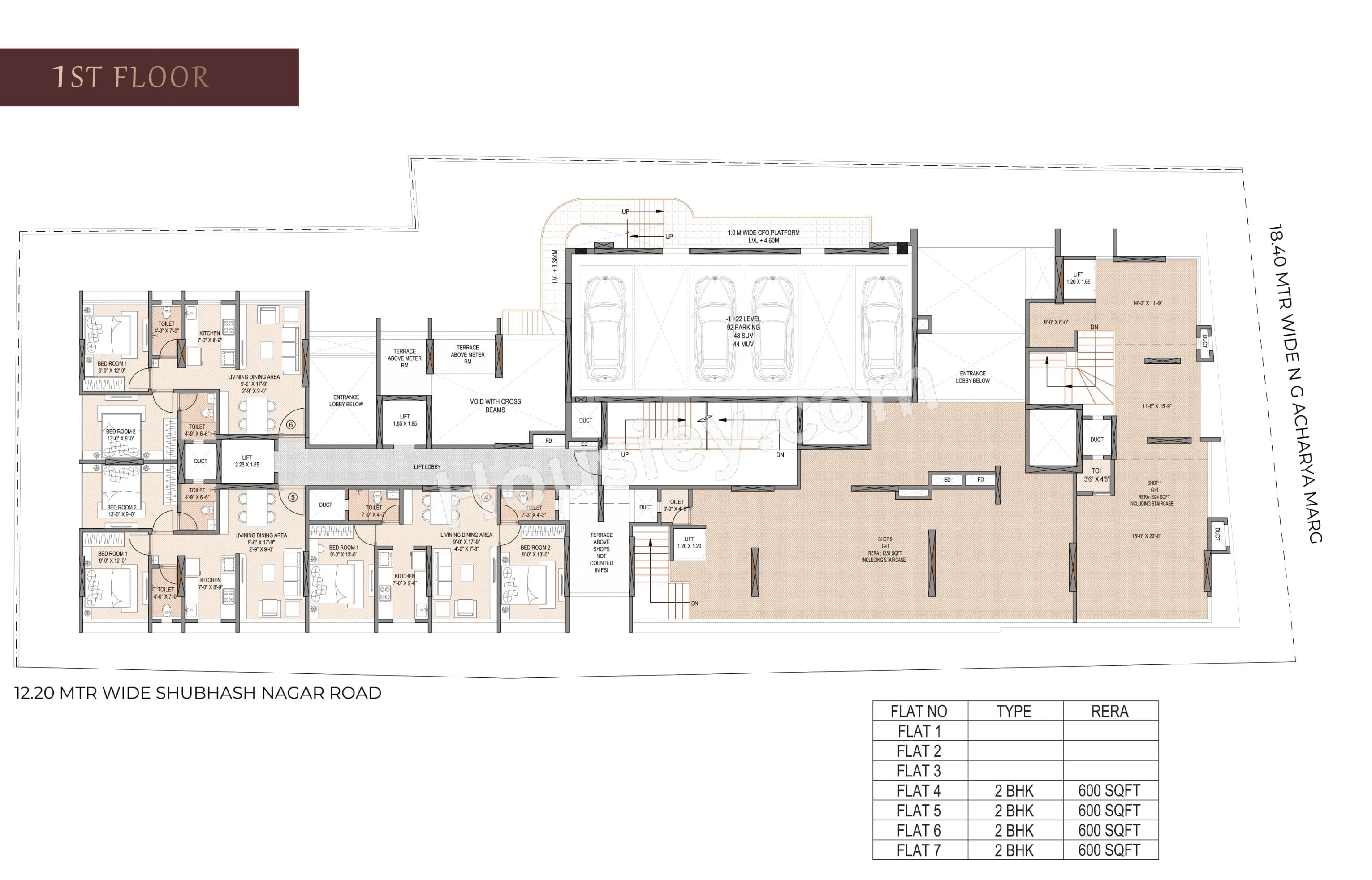 Kamdar Vishva Floor plan 2