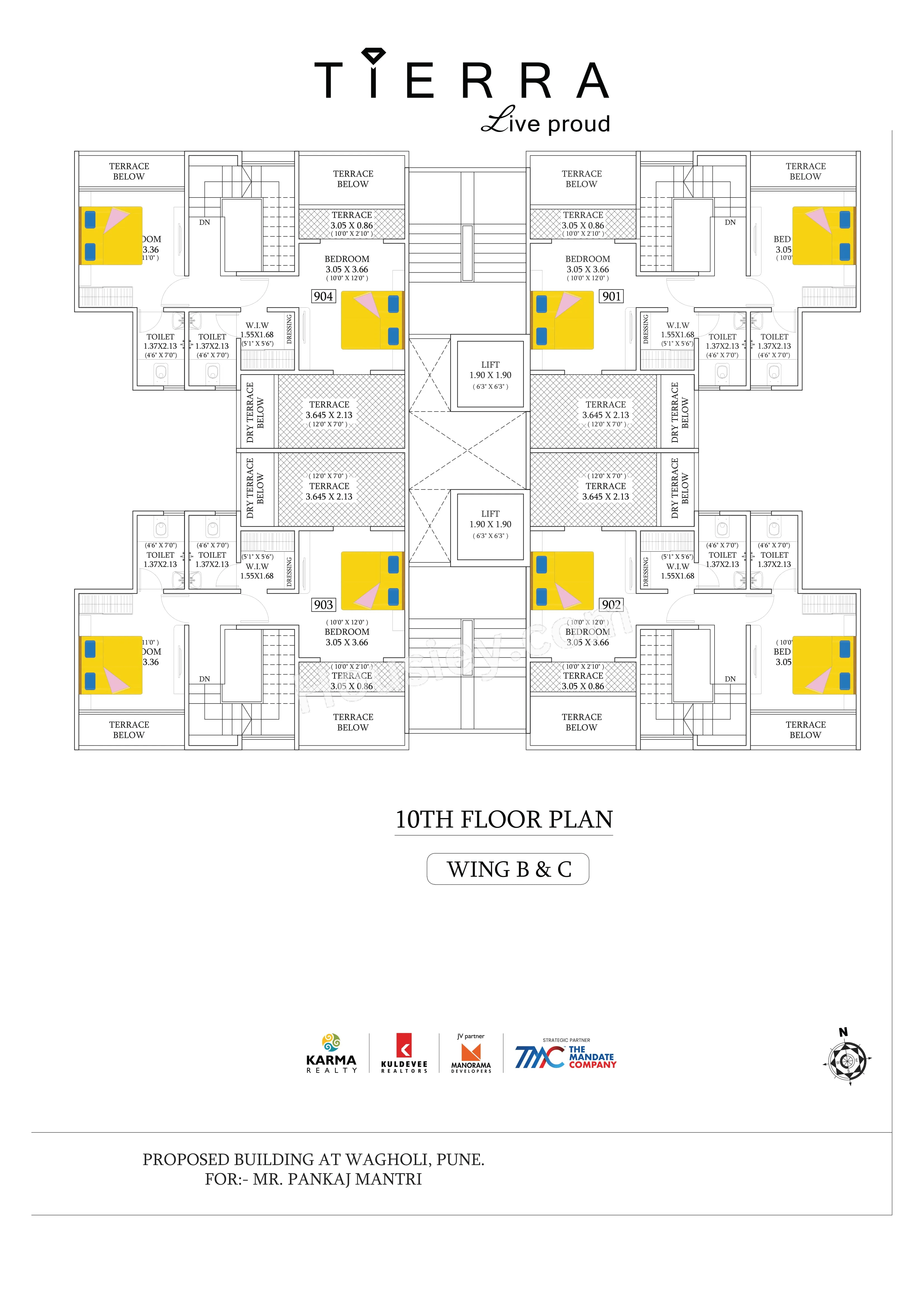 Karma Tierra Floor plan 2