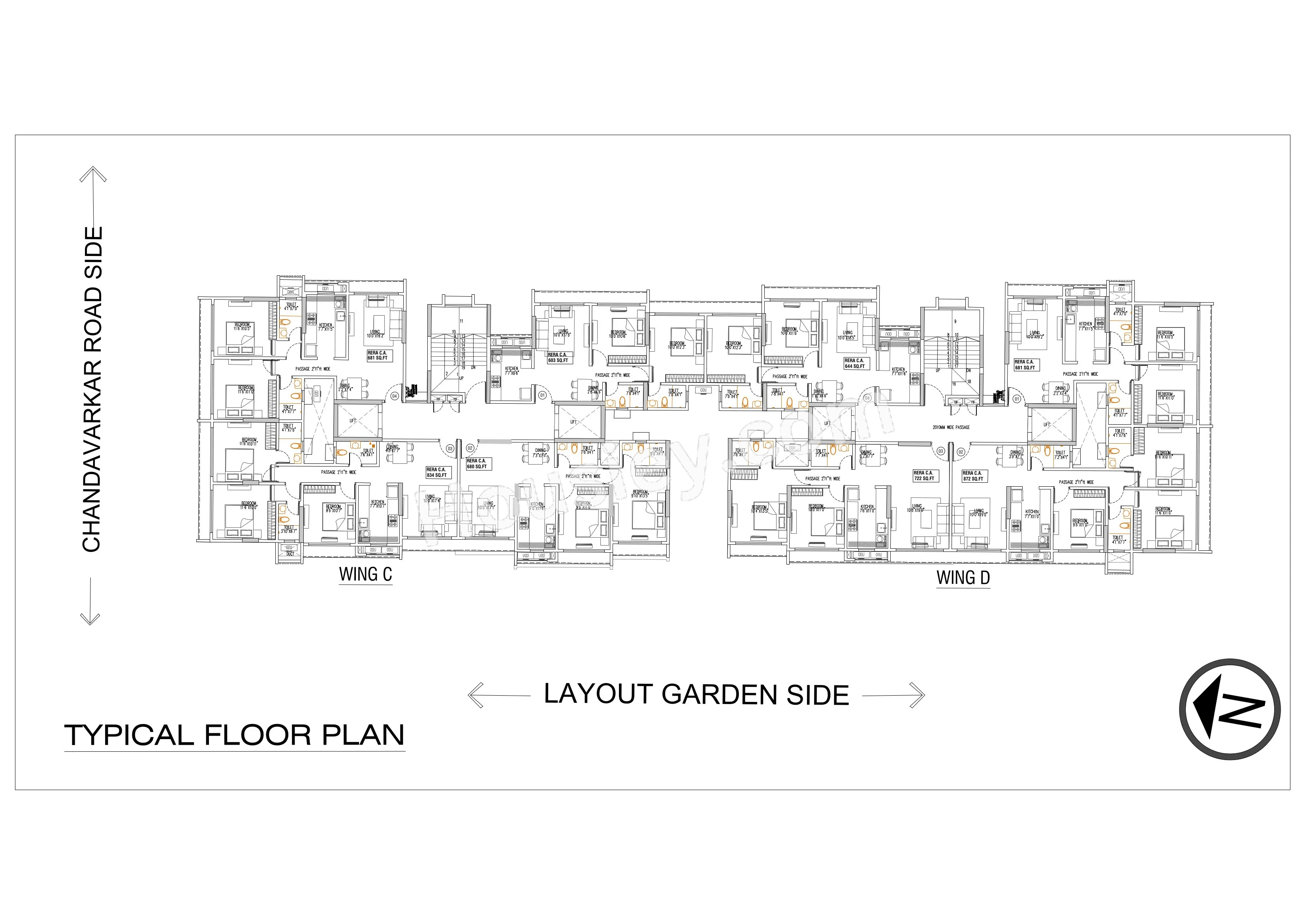 Kaustubh Park 91 Floor plan 1