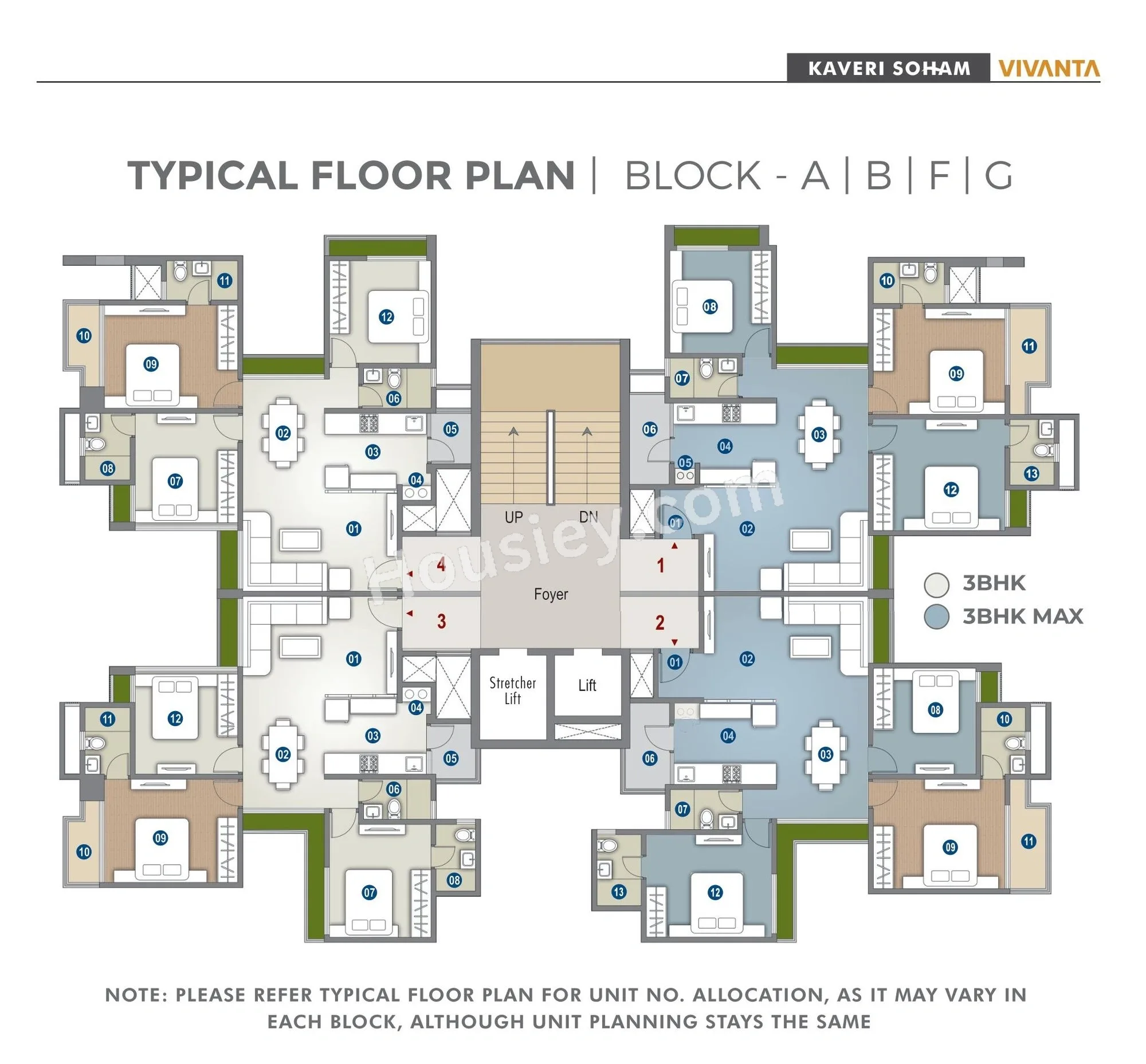 Kaveri Soham Vivanta Floor plan 1