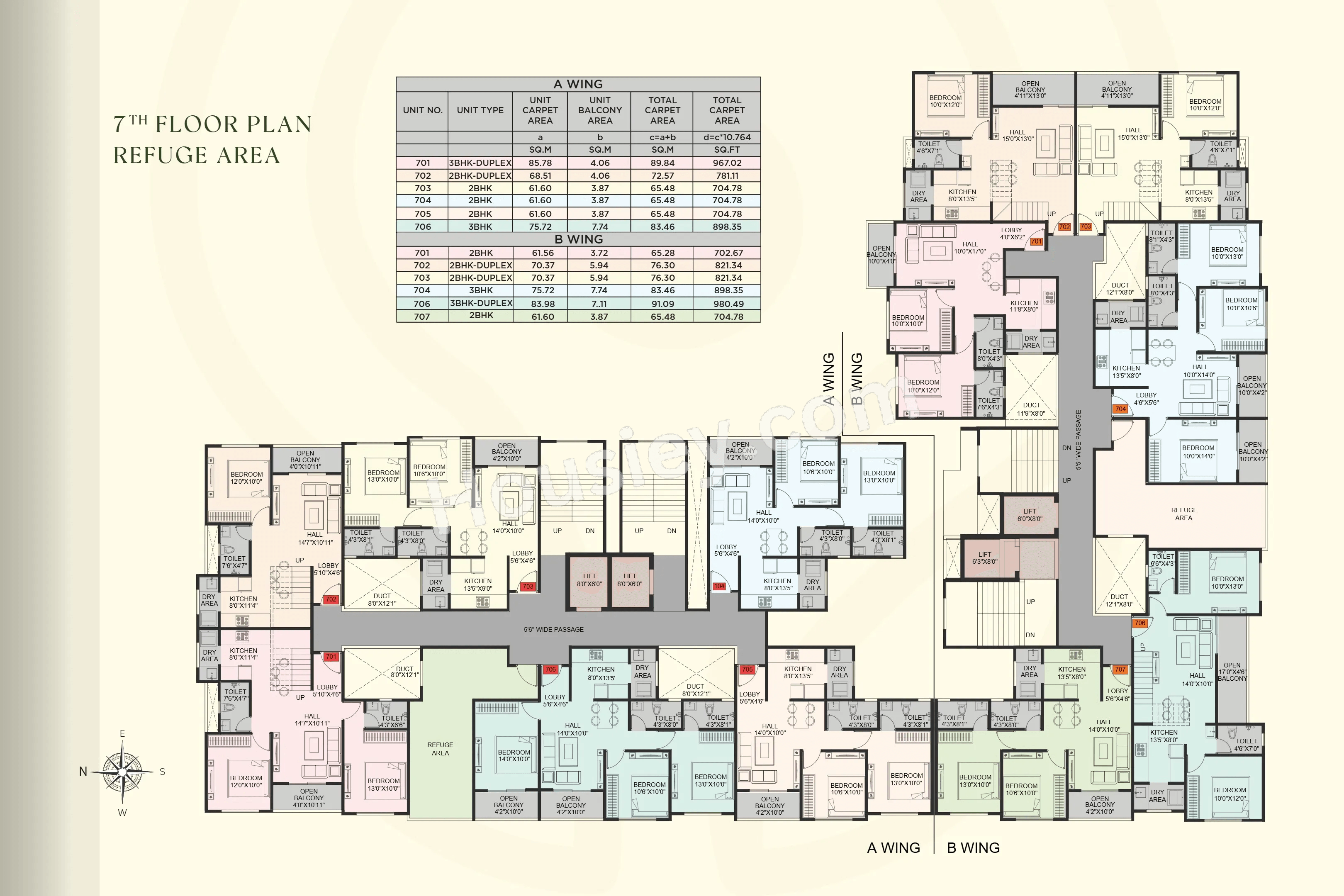 Kera Tranquil Floor plan 2