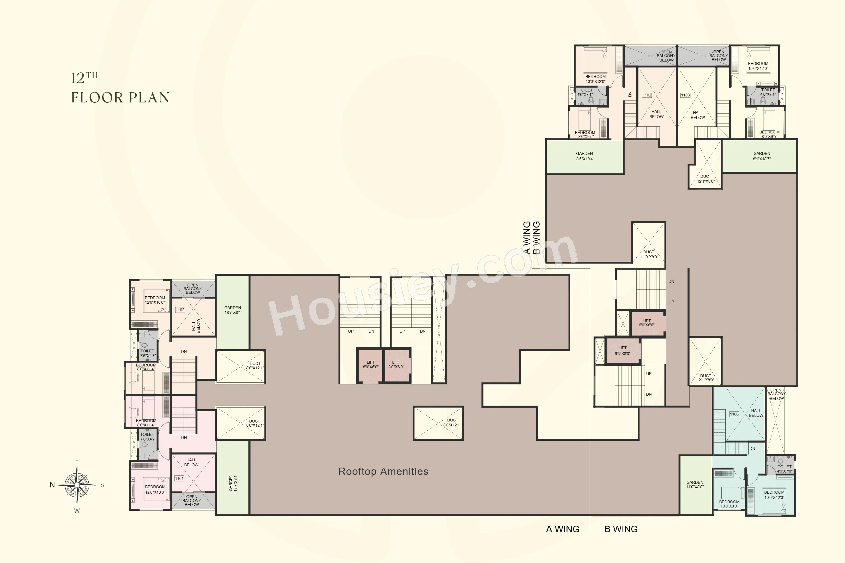 Kera Tranquil Floor plan 3