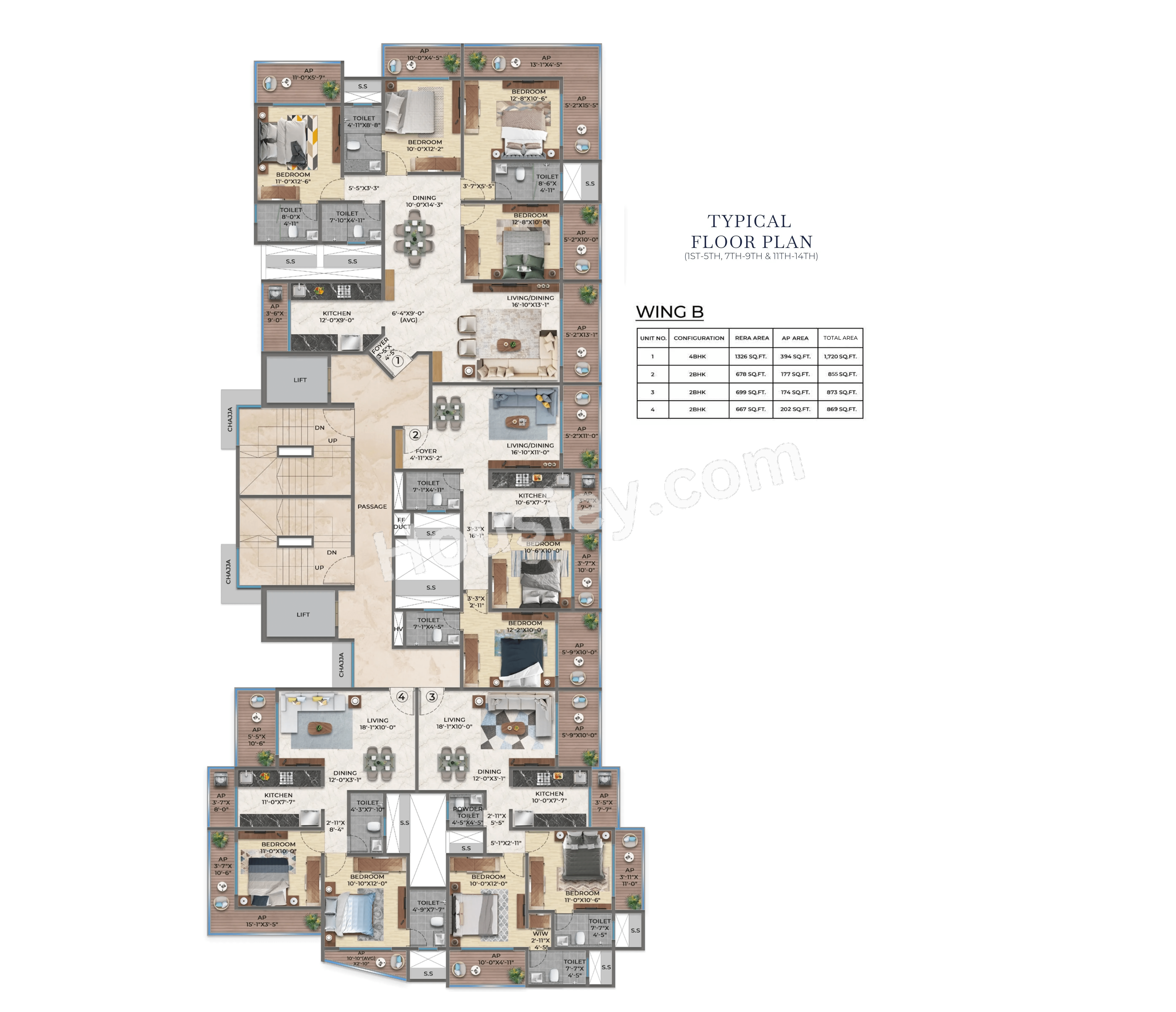 Khatushyam Empire Floor Plan
