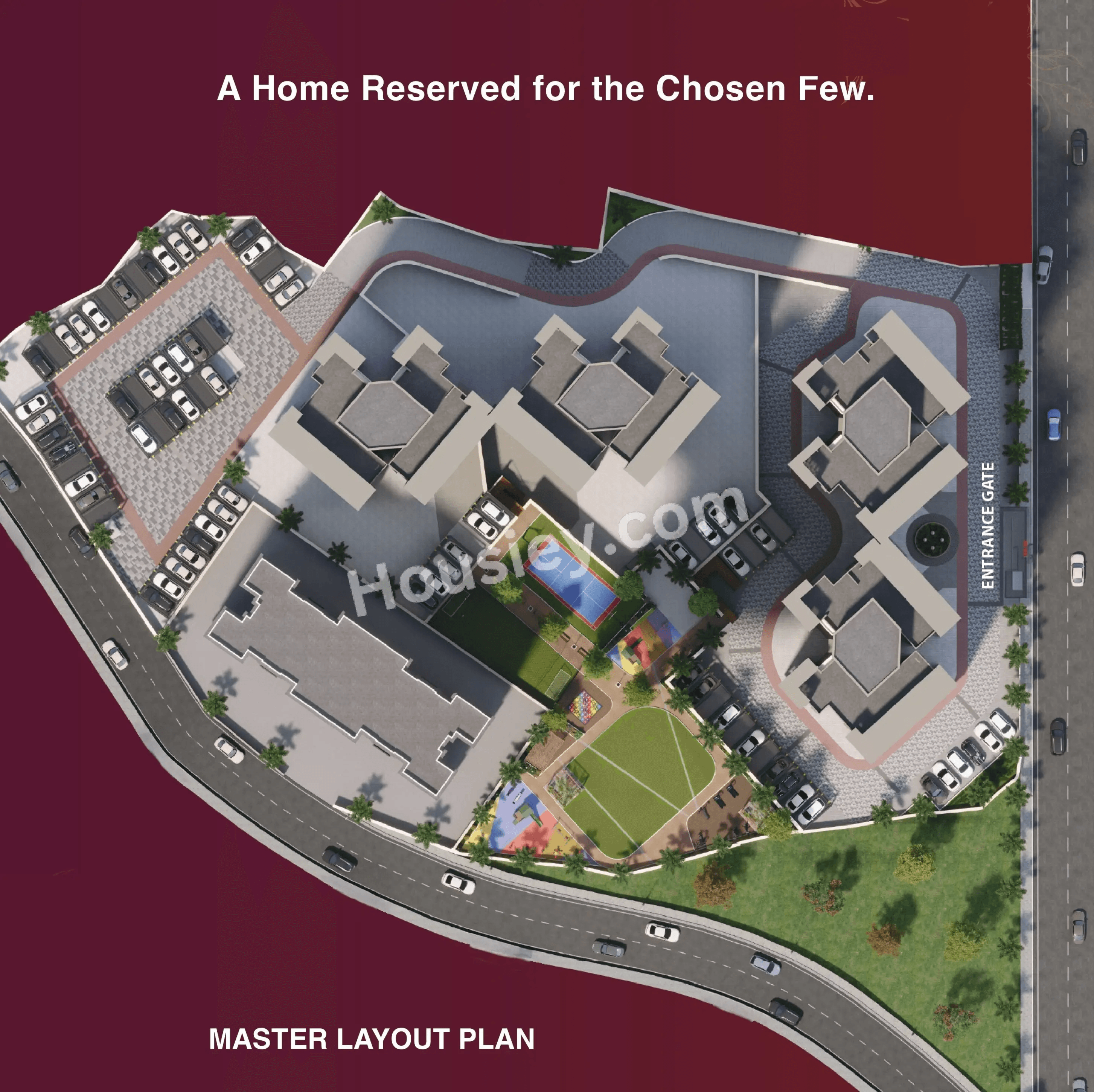 Kiran Bitcon Paradise Complex Master Plan