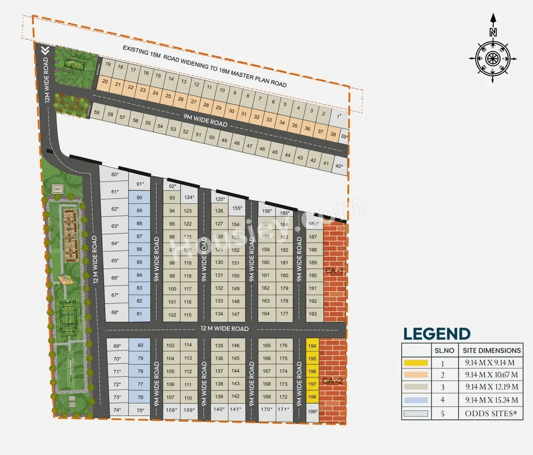 KNS Billore Floor Plan