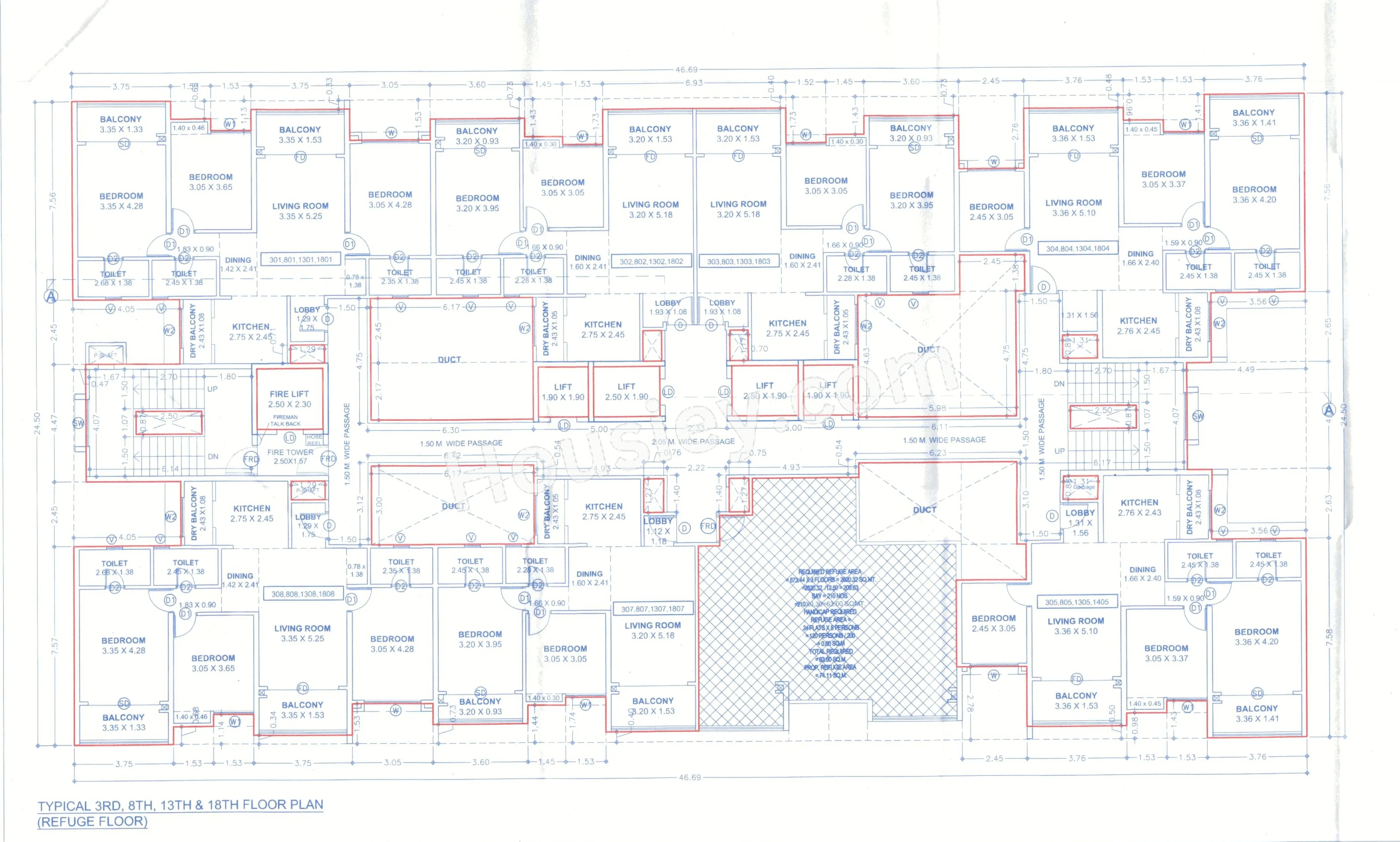 Kohinoor Avantara Floor plan 2