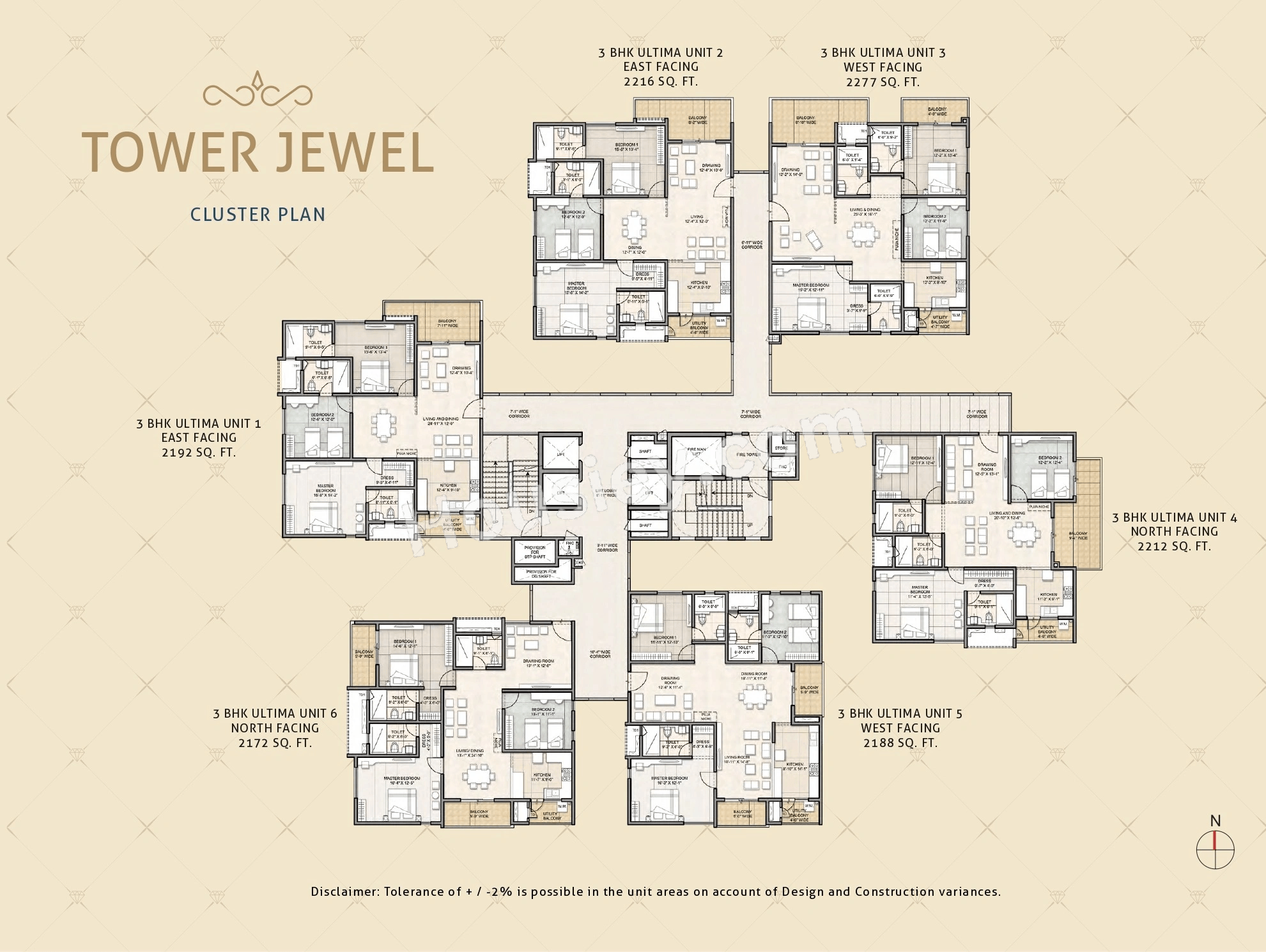 Kohinoor by Auro Reality Floor plan 4