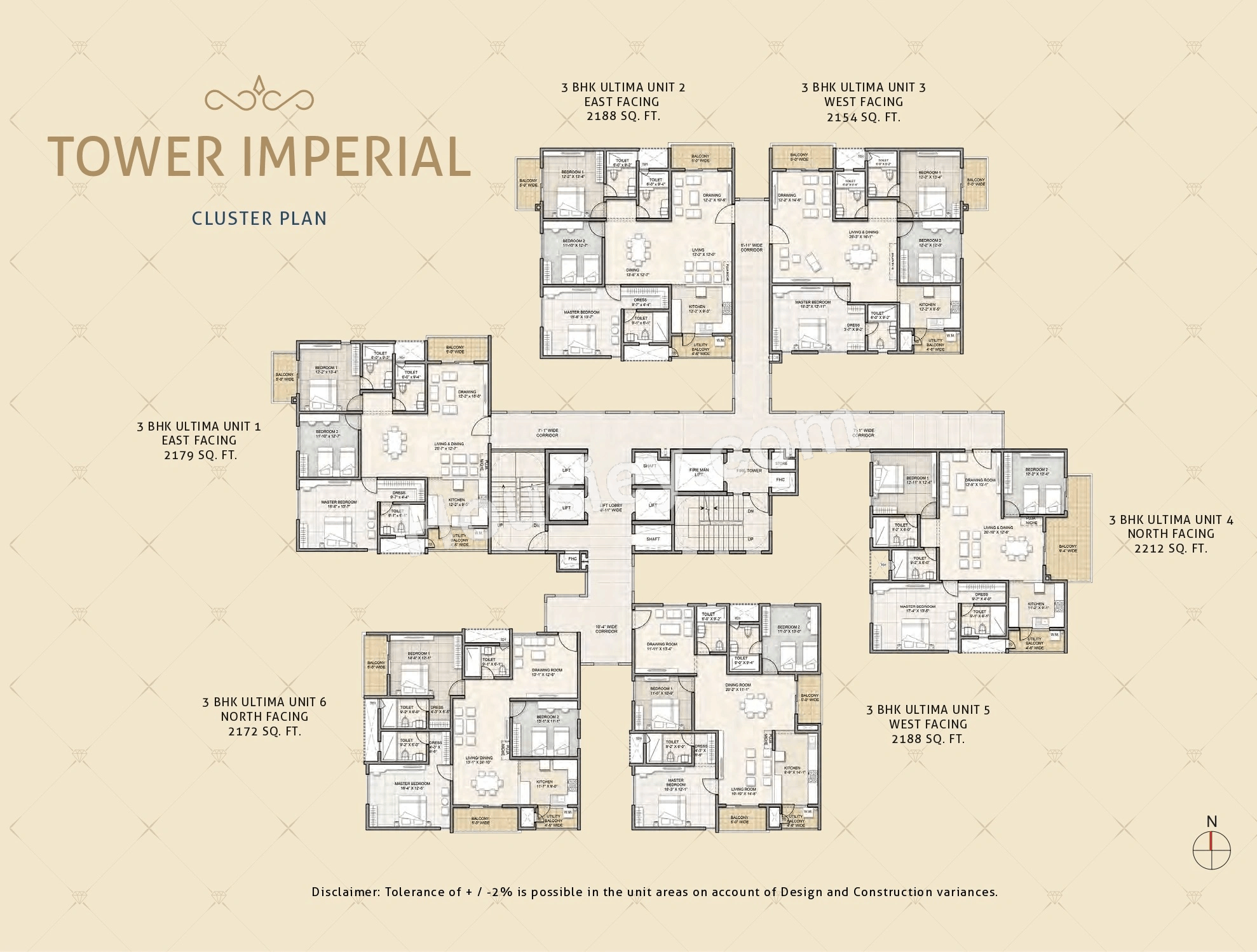 Kohinoor by Auro Reality Floor plan 5