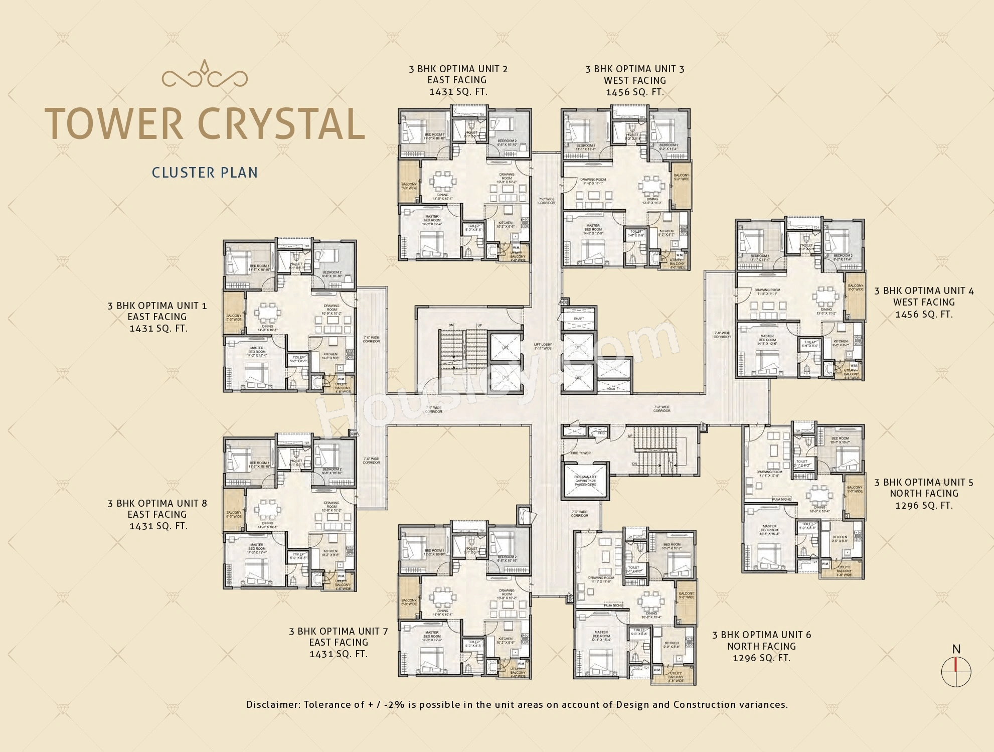 Kohinoor by Auro Reality Floor plan 6