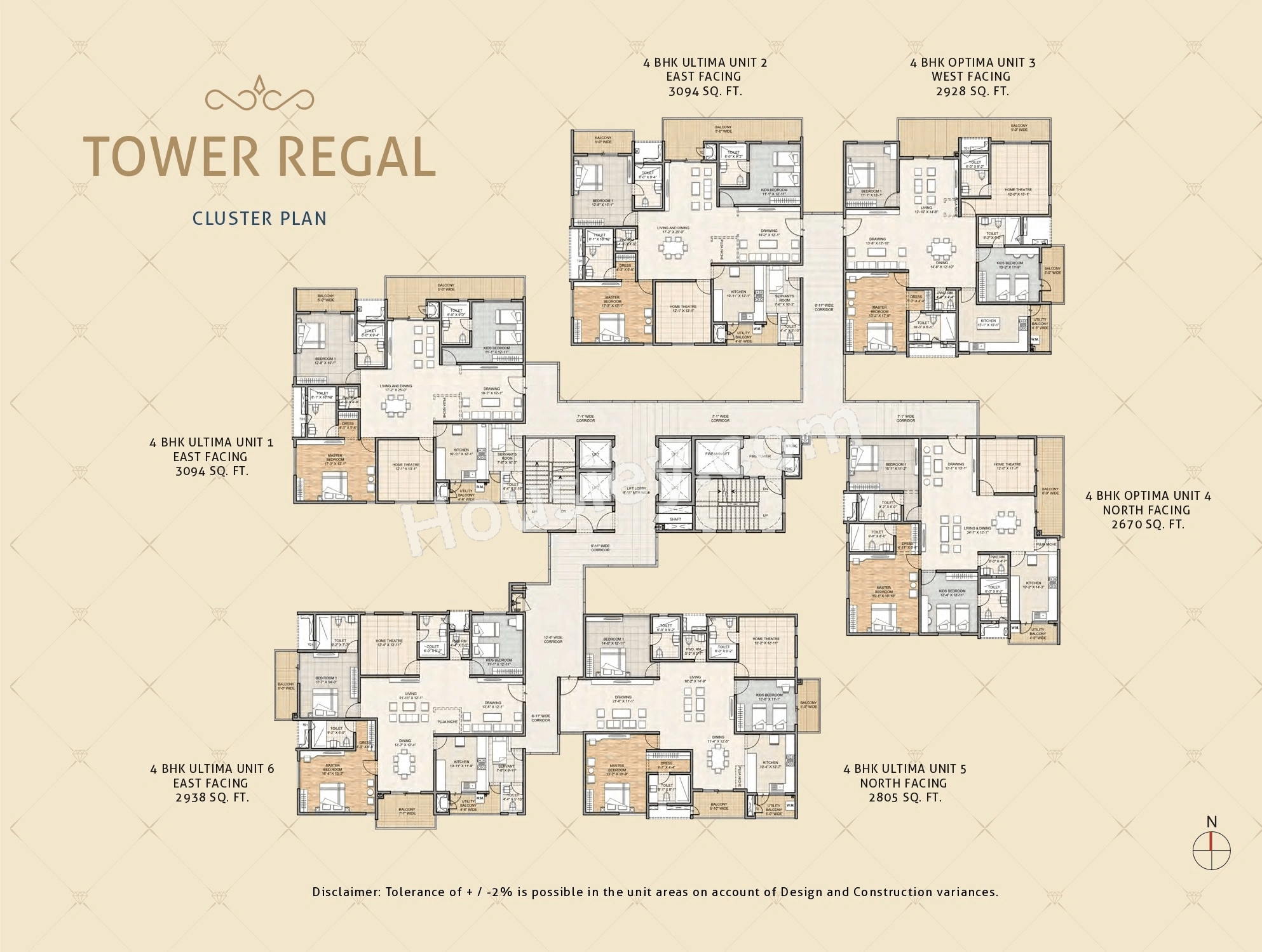 Kohinoor by Auro Reality Floor plan 7