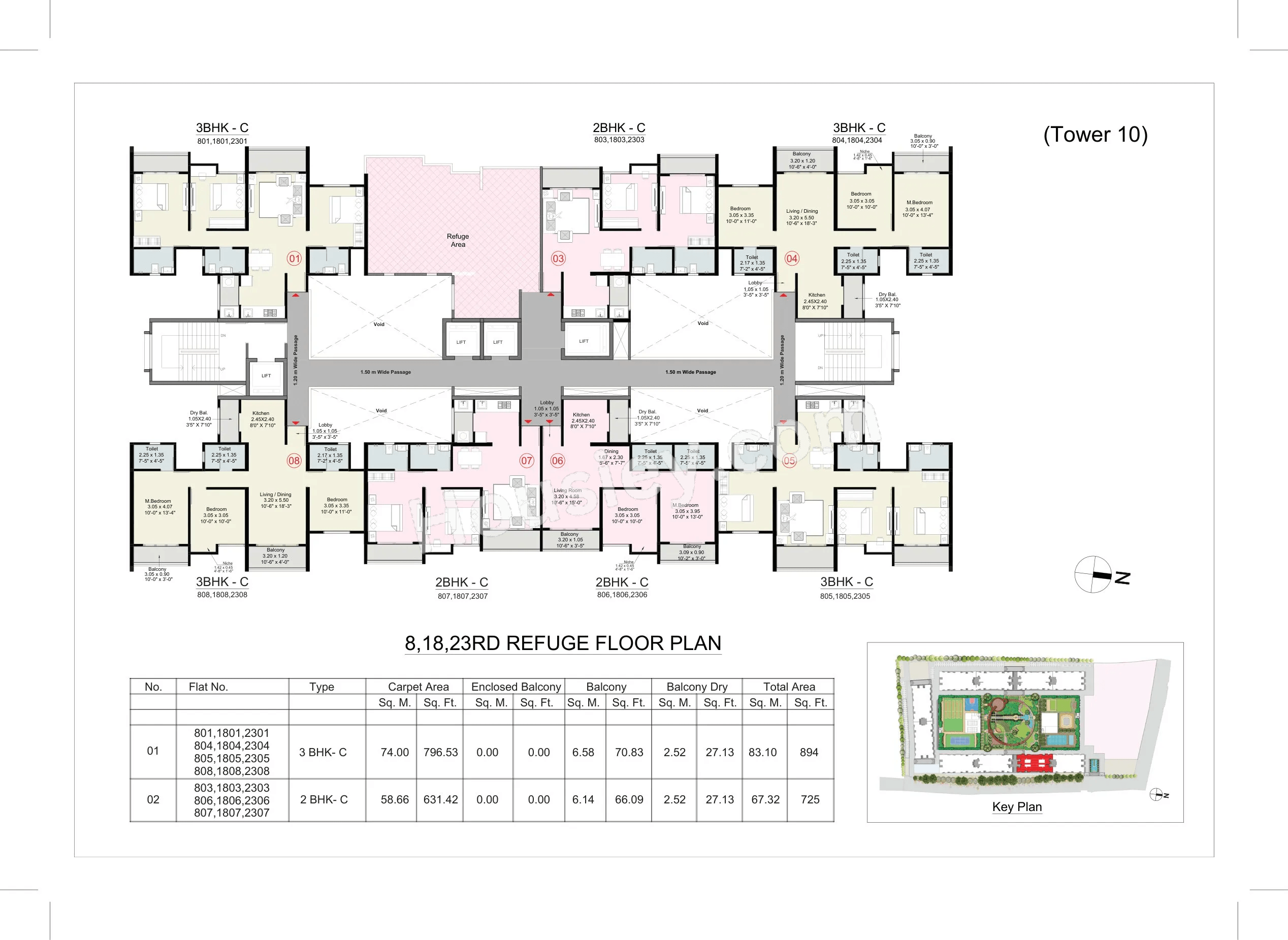Kohinoor Central Park Floor plan 5