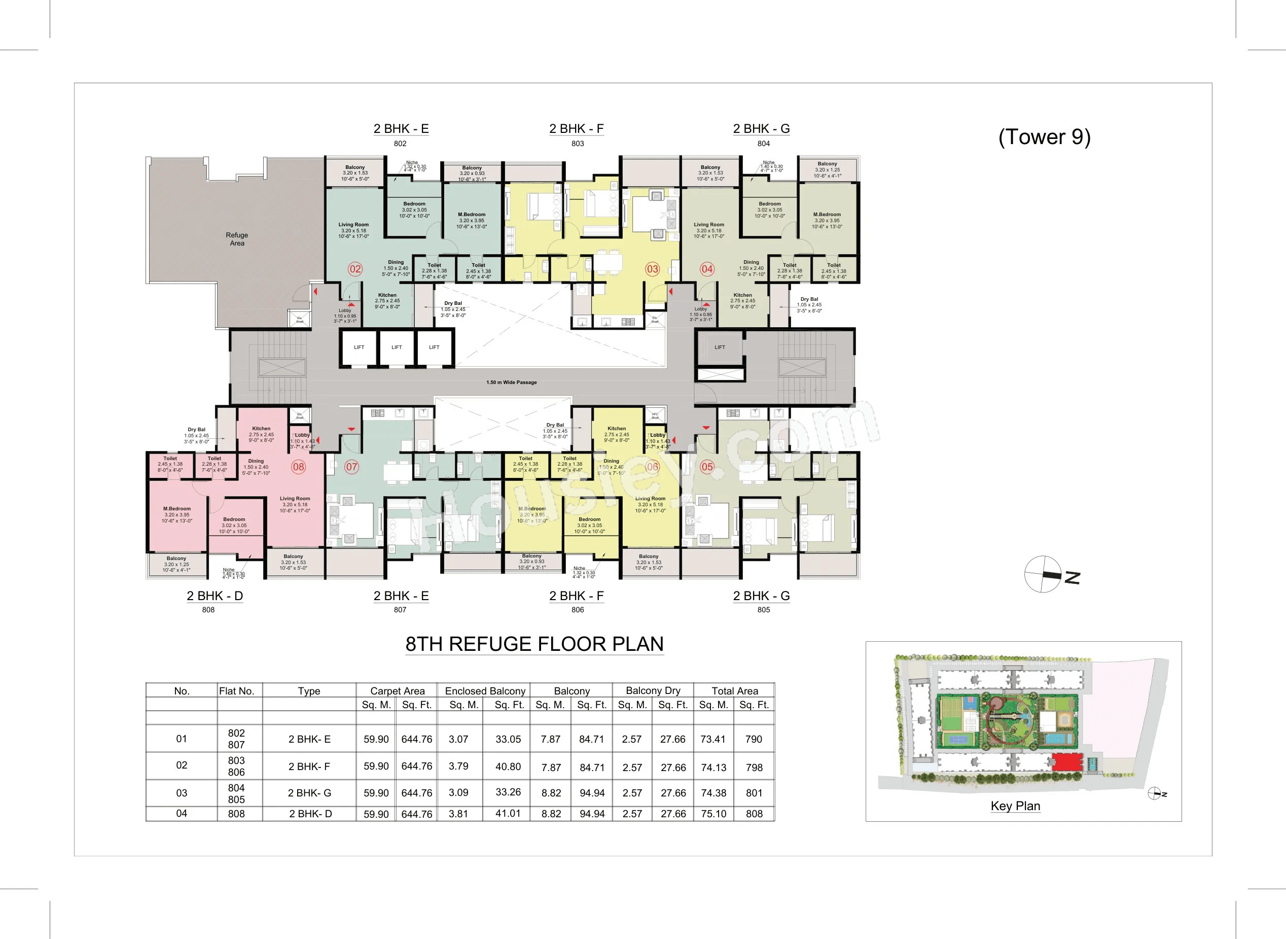Kohinoor Central Park Floor plan 7