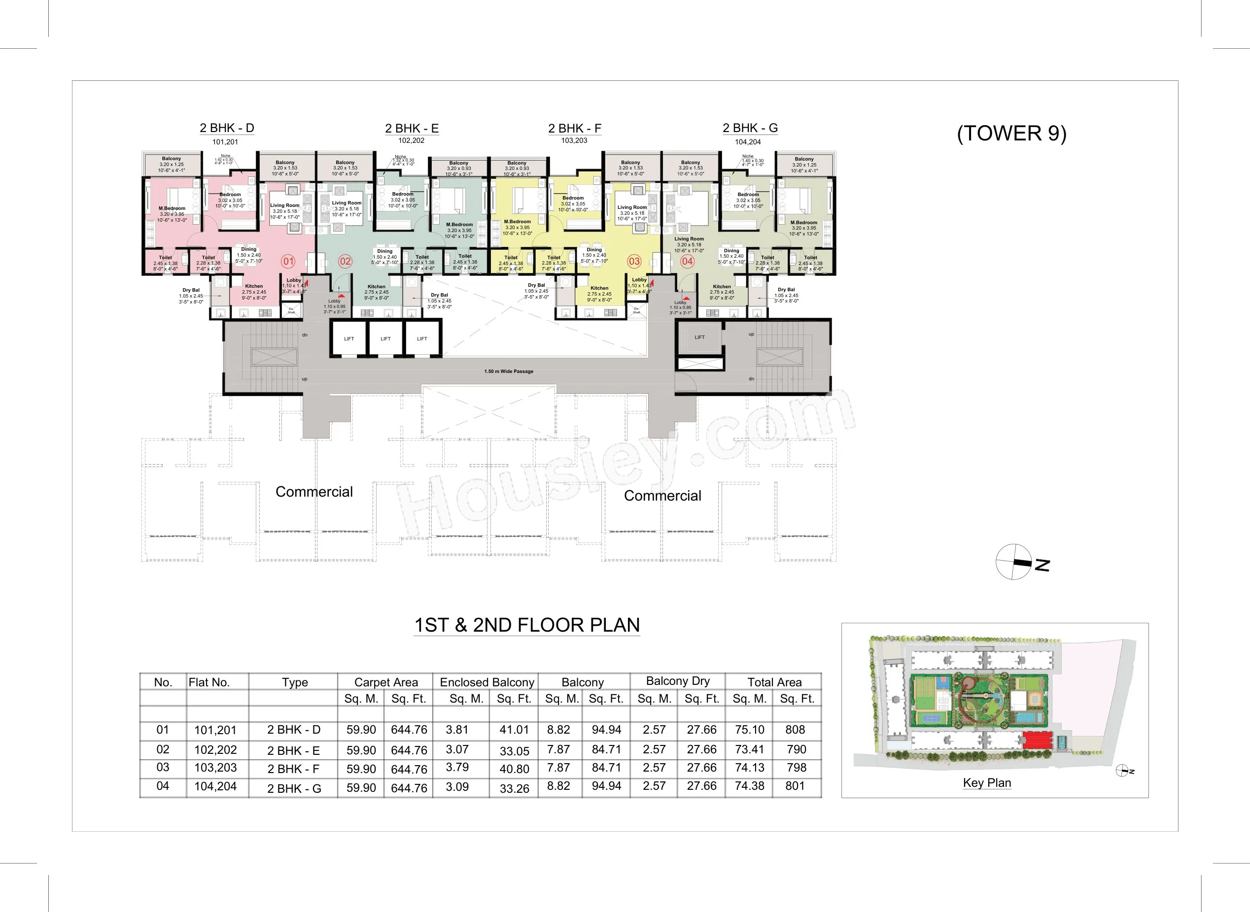 Kohinoor Central Park Floor plan 8