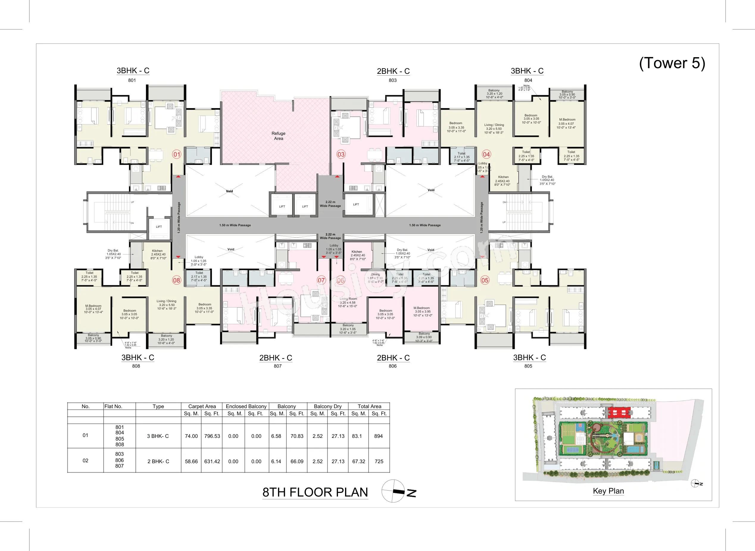 Kohinoor Central Park Floor plan 11