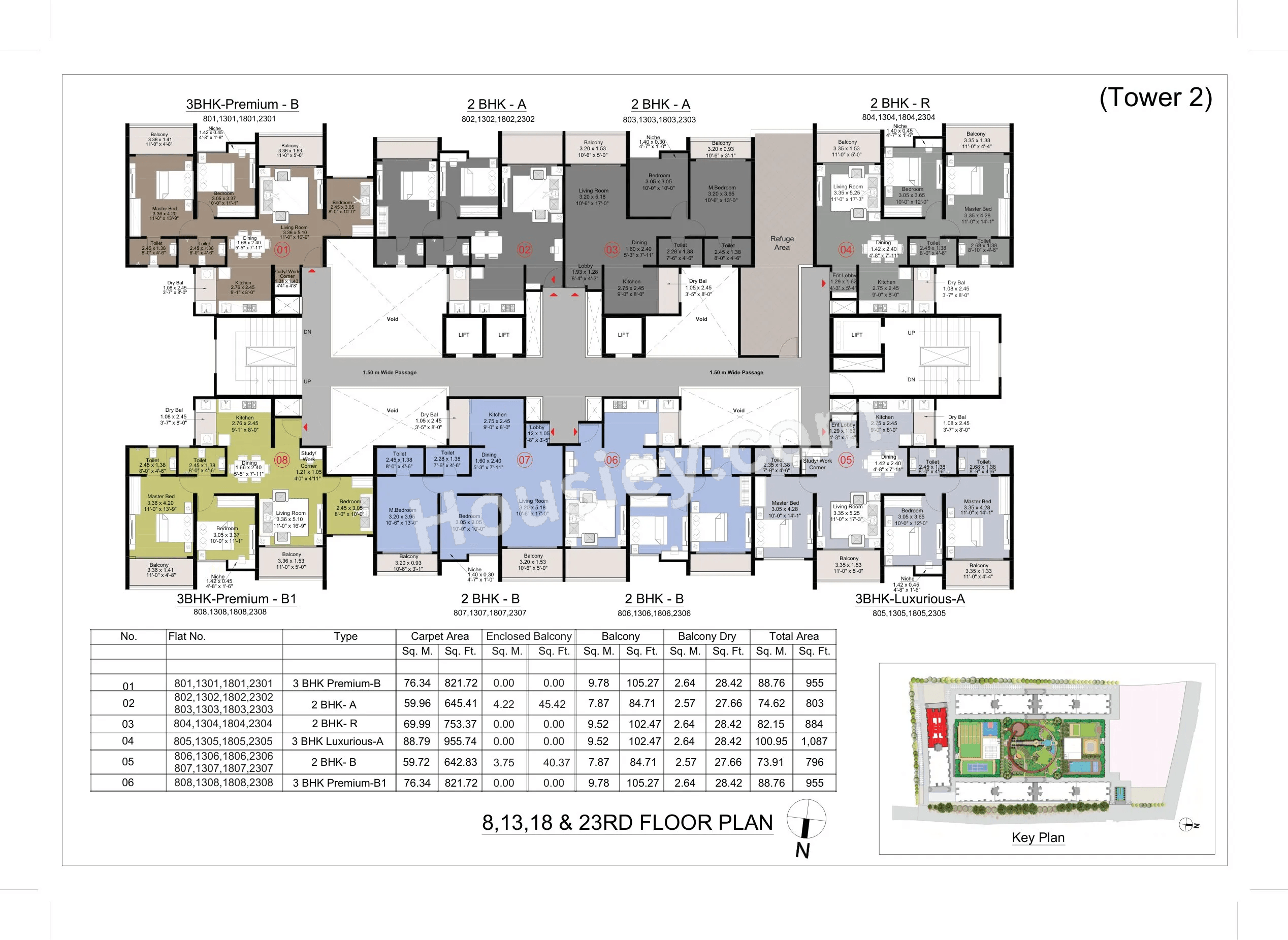 Kohinoor Central Park Floor plan 14