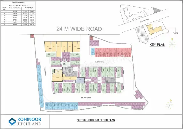 Kohinoor Dombivli Floor Plan