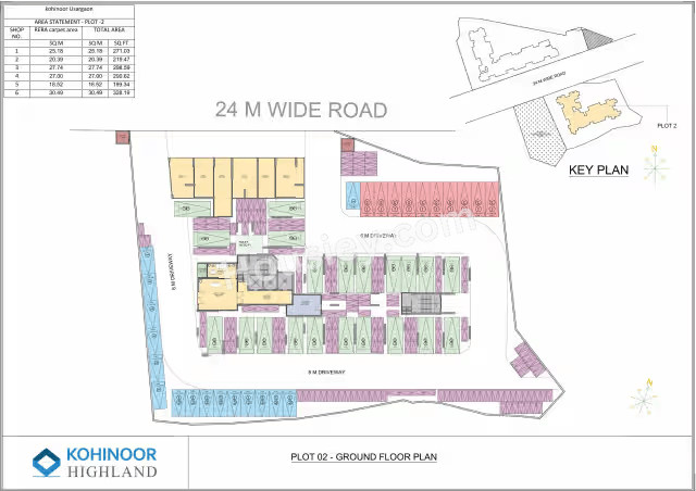 Kohinoor Dombivli Floor Plan