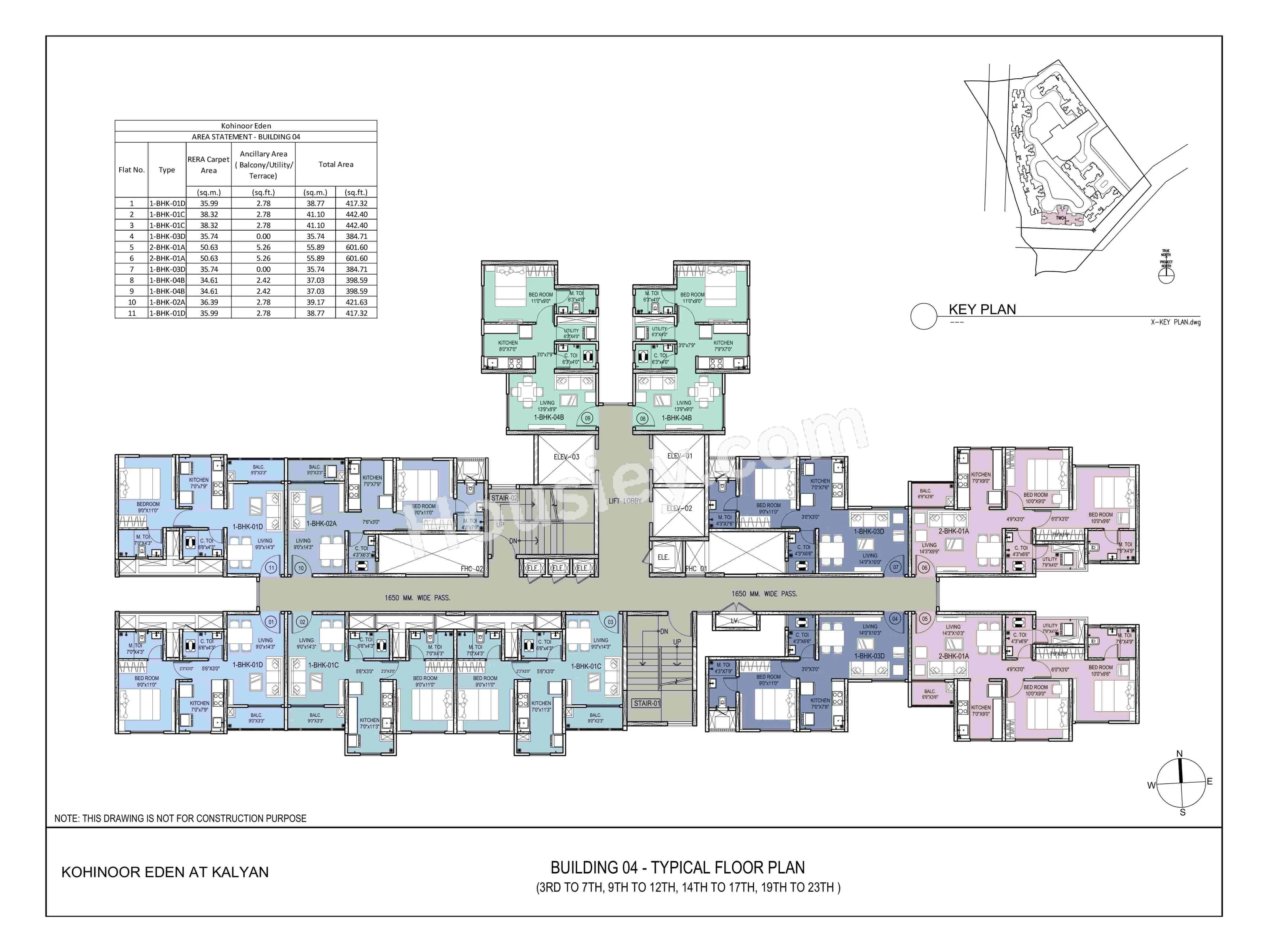 Kohinoor Eden Floor plan 2
