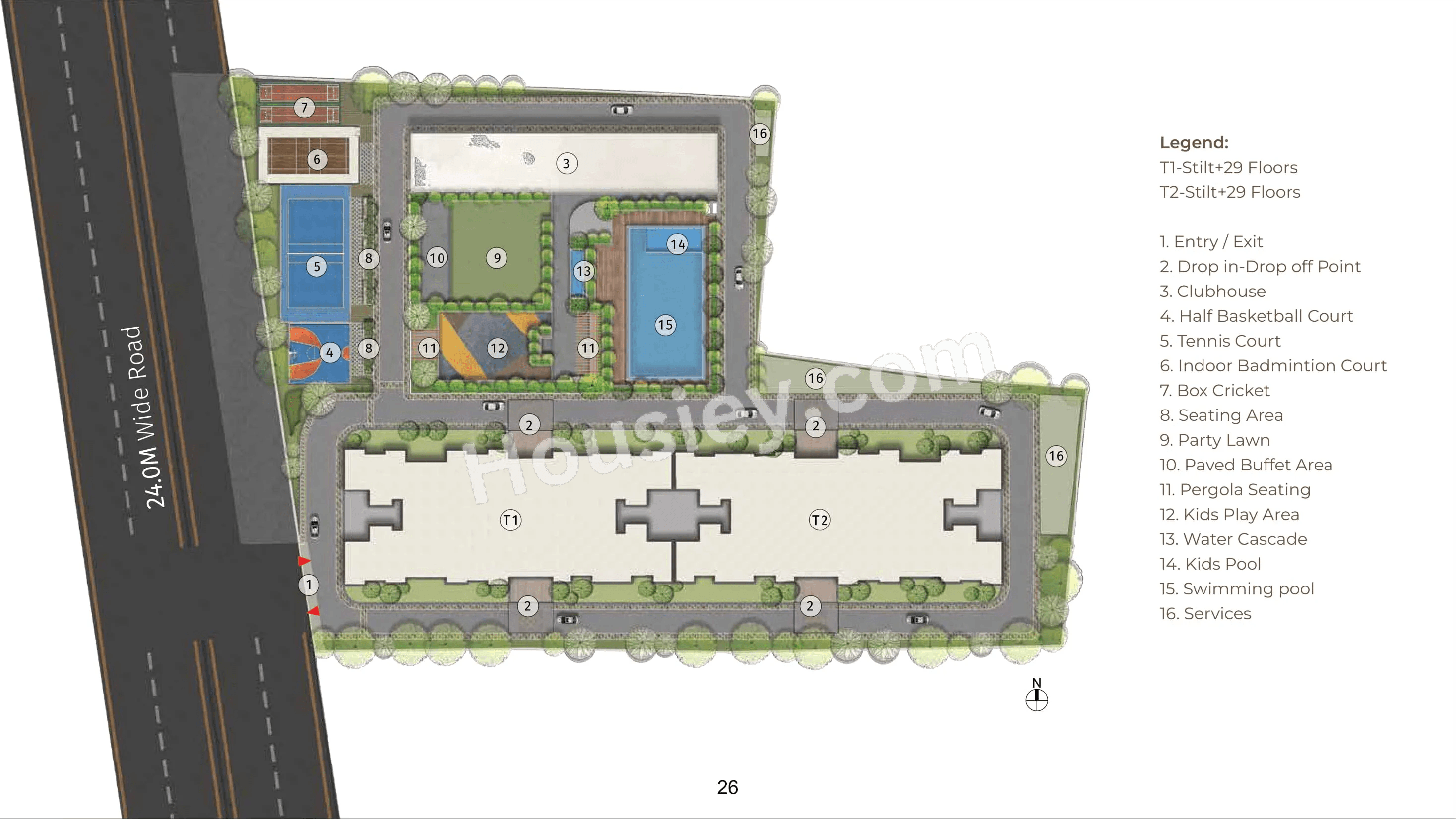 Kohinoor Royale Towers Master Plan