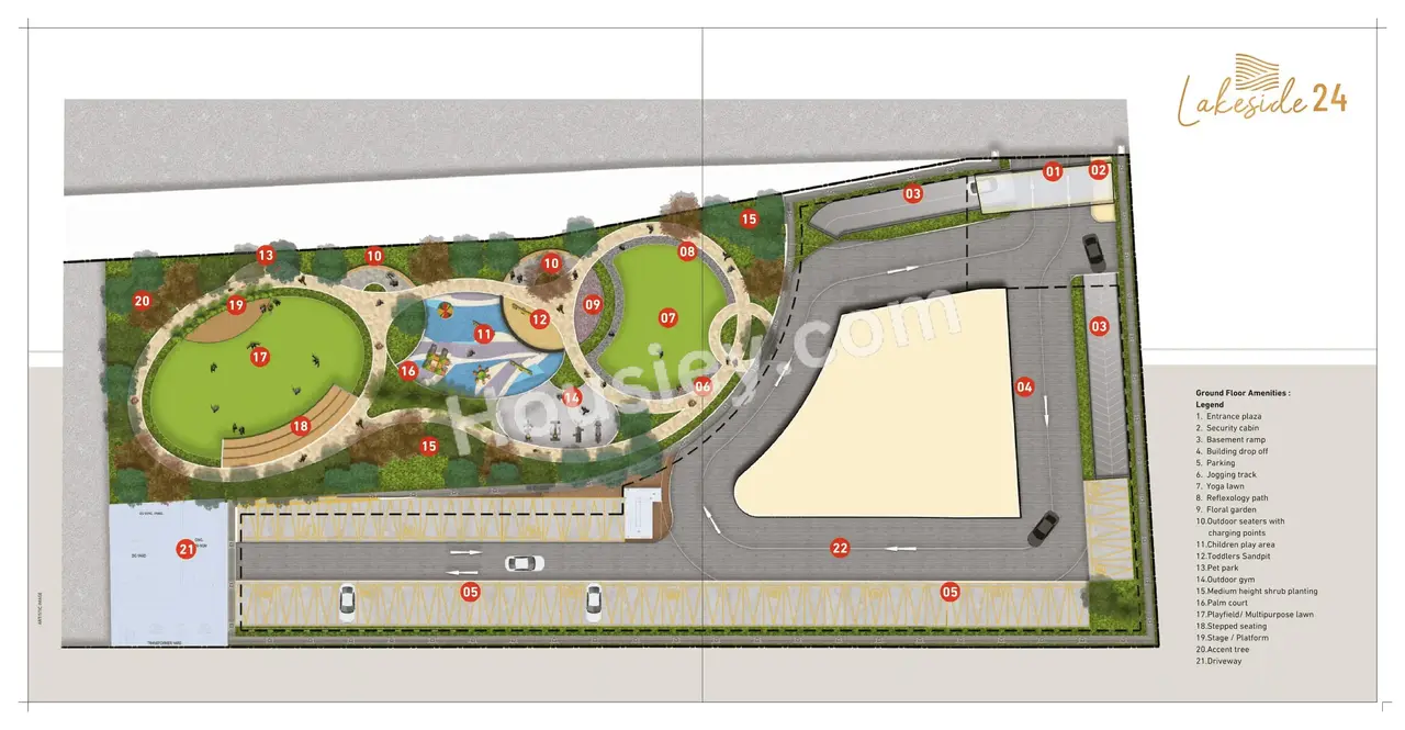 Kolte Patil Lakeside 24 Floor Plan