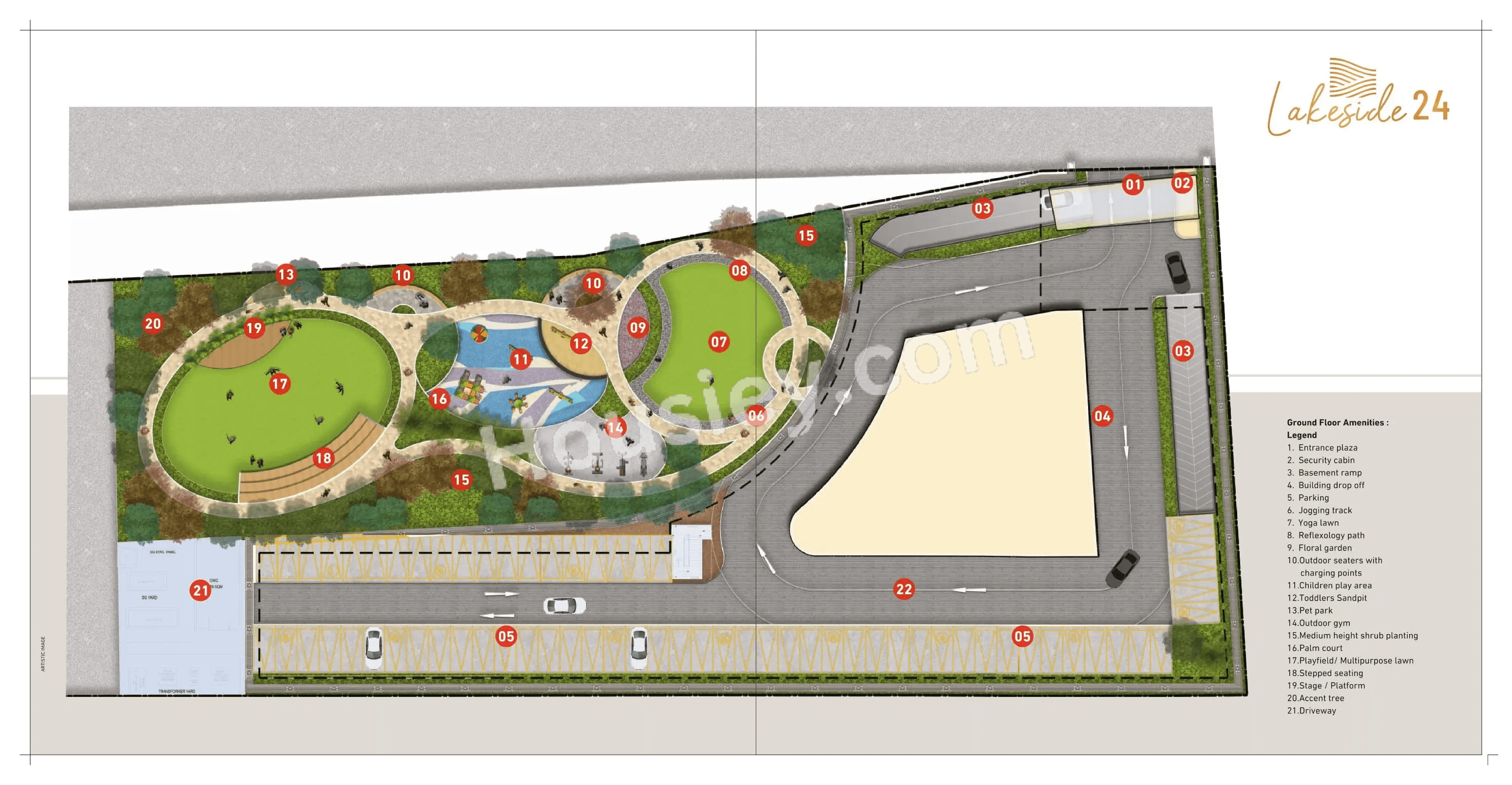 Kolte Patil Lakeside 24 Floor Plan
