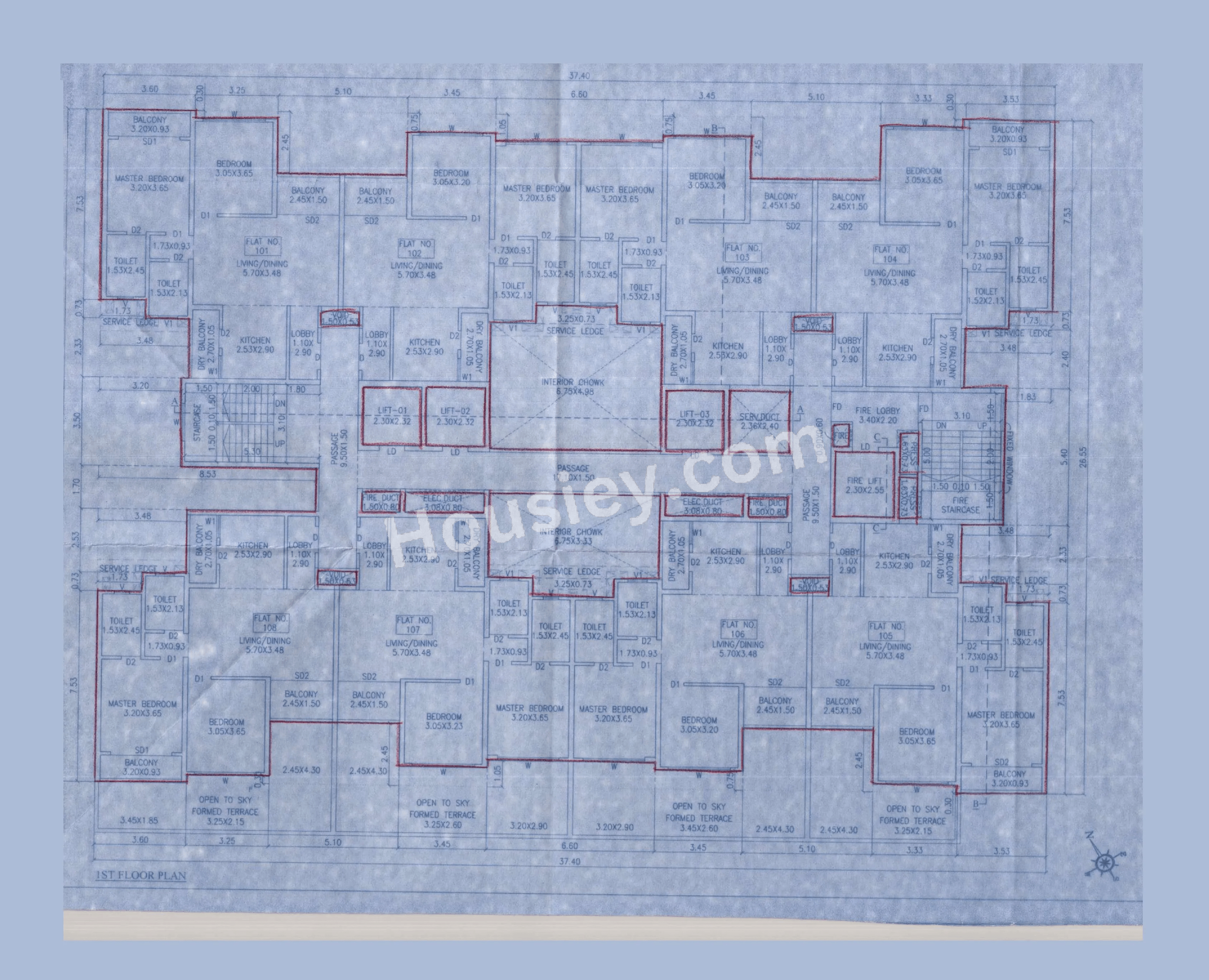 Kolte Patil The Winds Floor plan 2