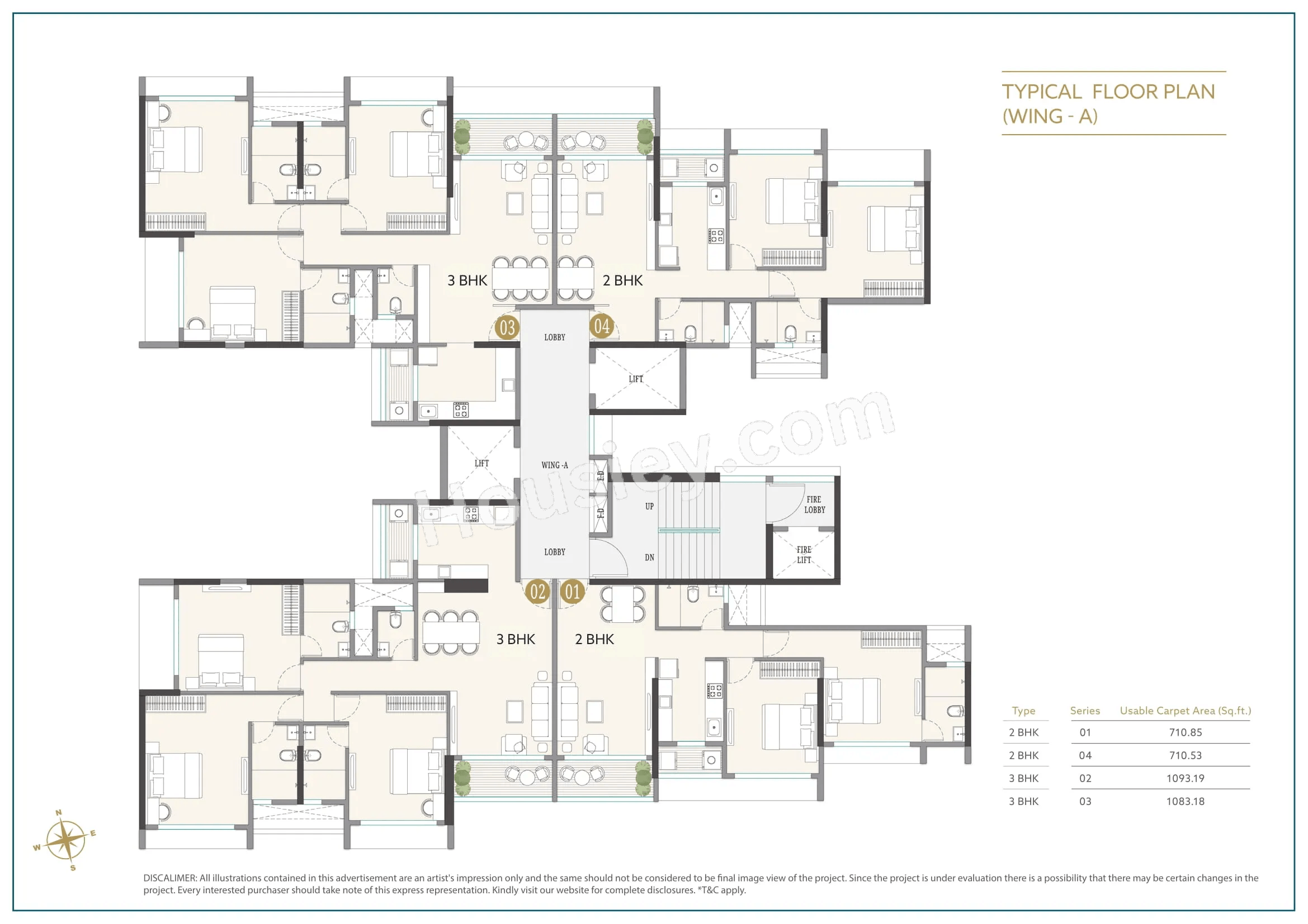 Kolte Patil Versova Floor plan 4