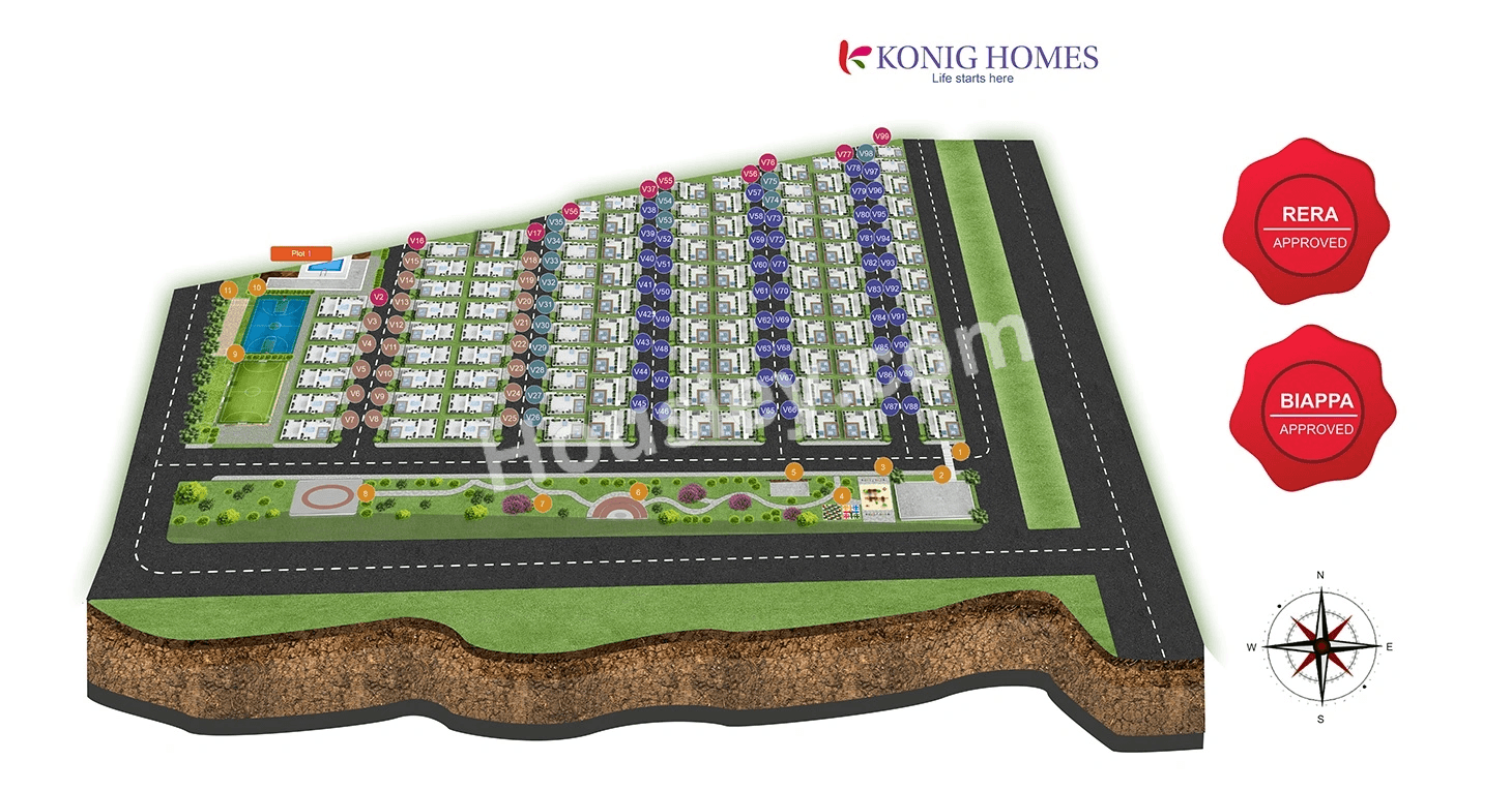 Konig North County Floor Plan