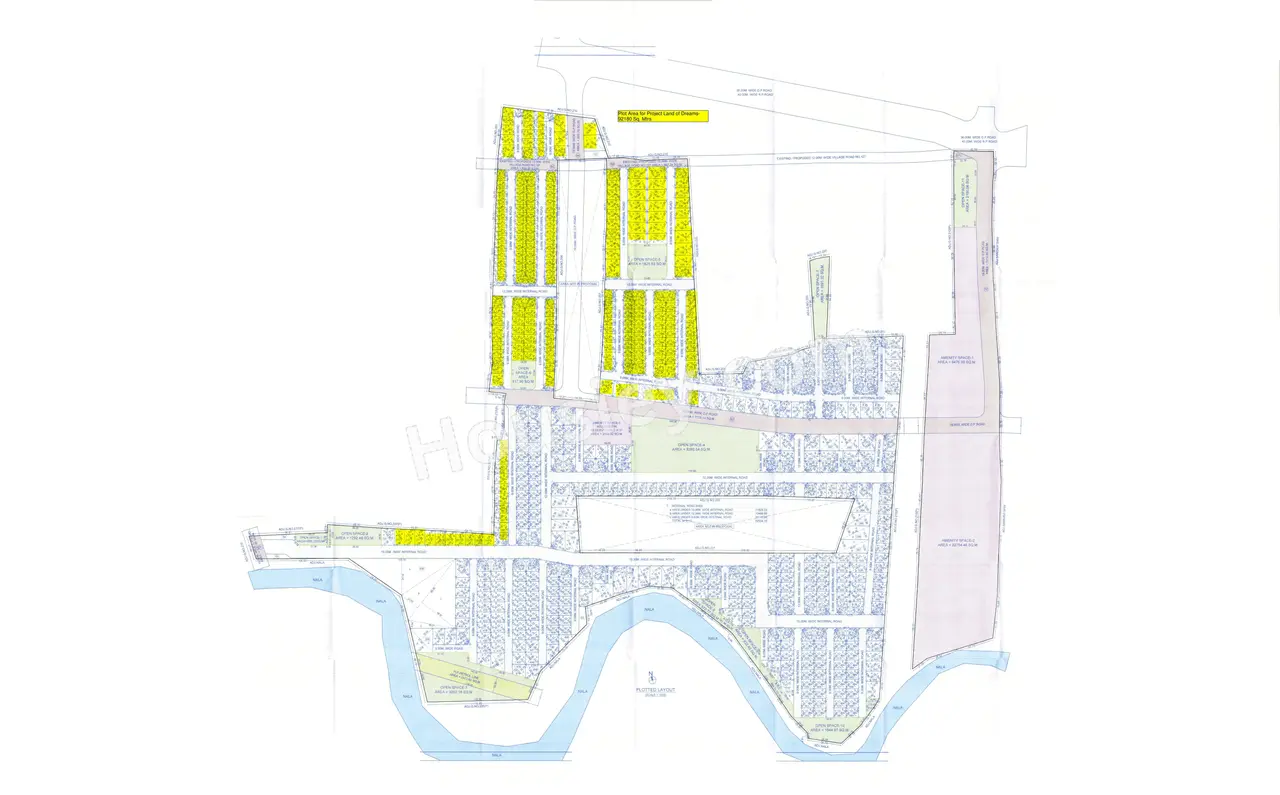 Krisala Land of Dreams Floor Plan