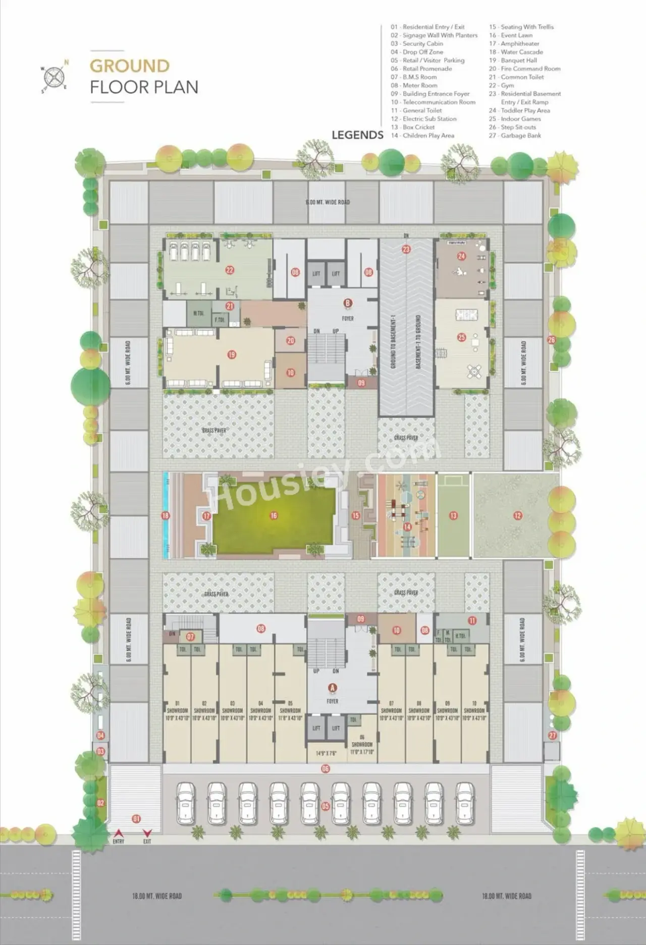 Krisent Ananta Storeys Master Plan