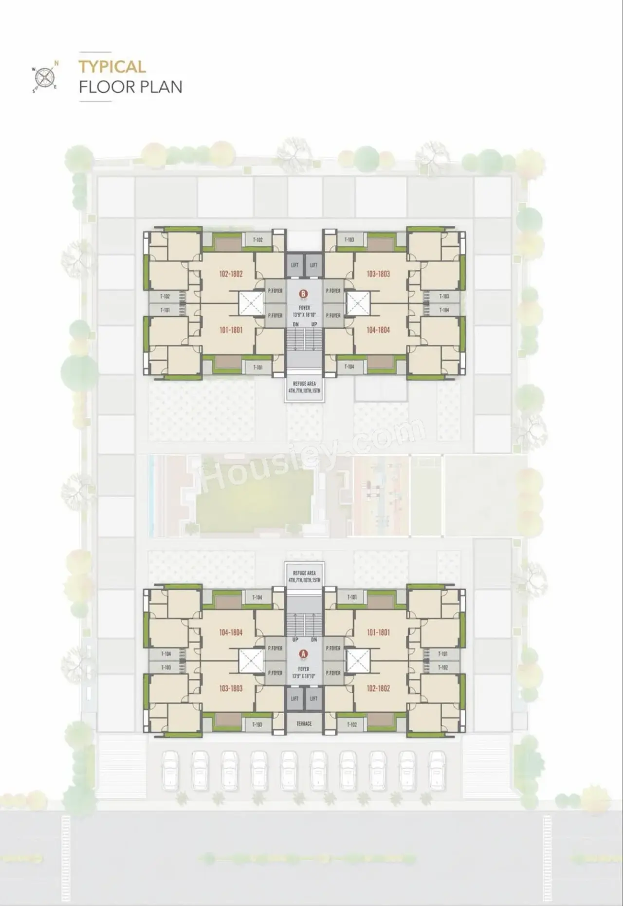 Krisent Ananta Storeys Floor Plan