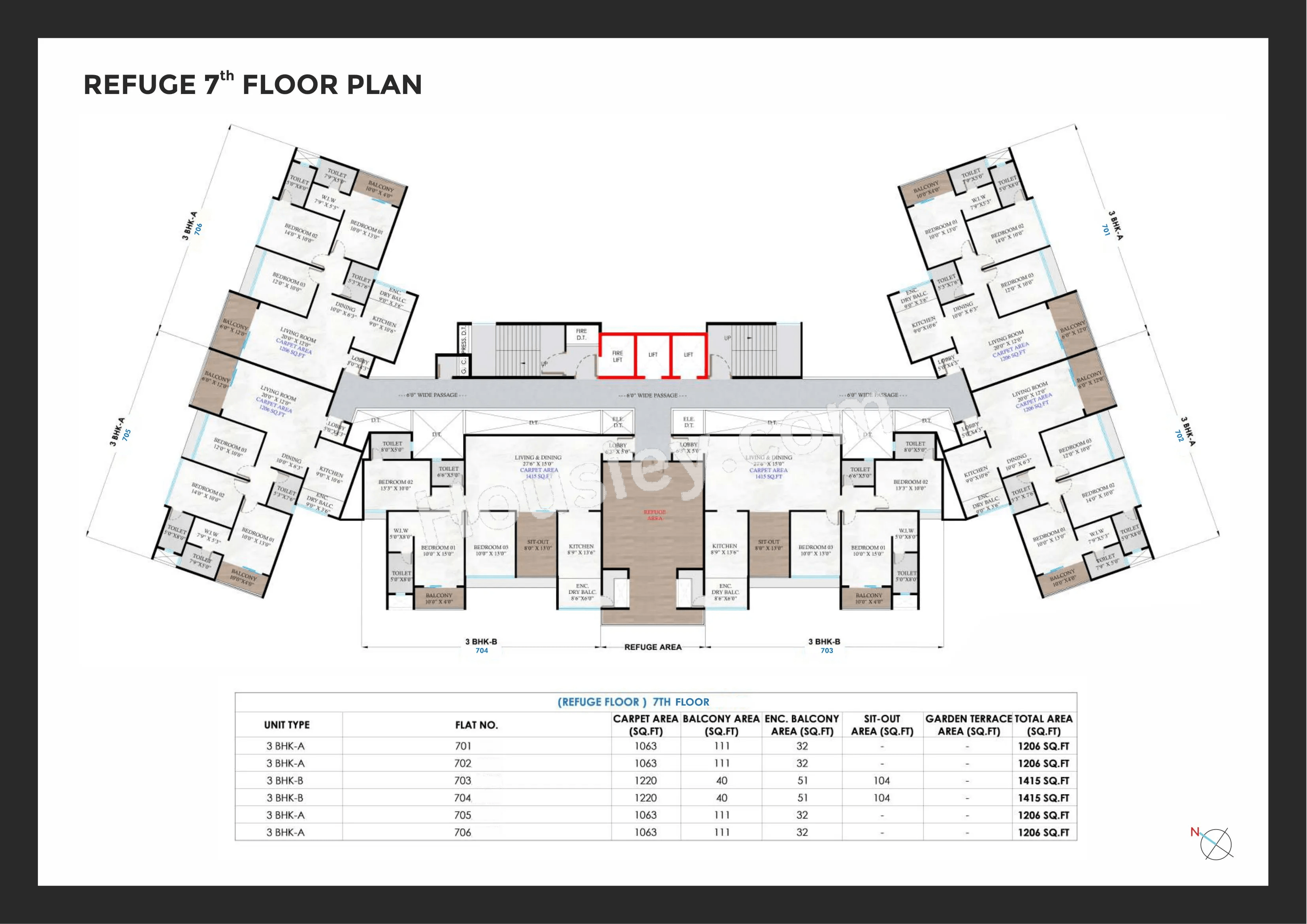 Krishna Sai Palladium Floor plan 3
