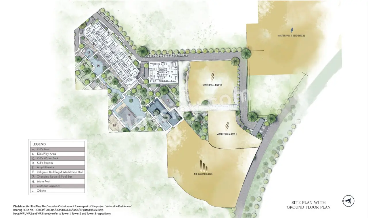 Krisumi Waterside Residencies Master Plan