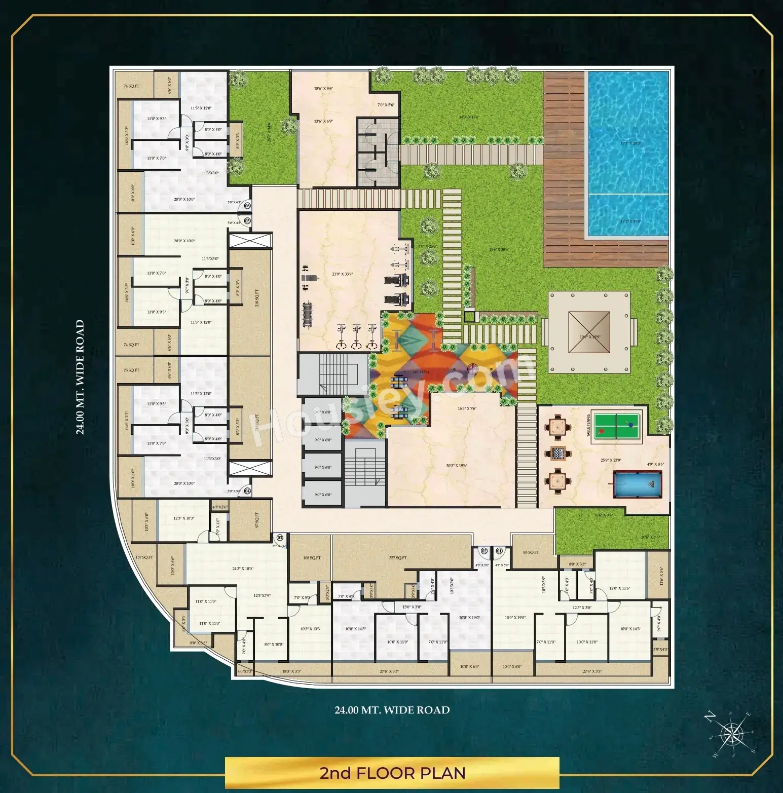 Kuber Empire Floor plan 3