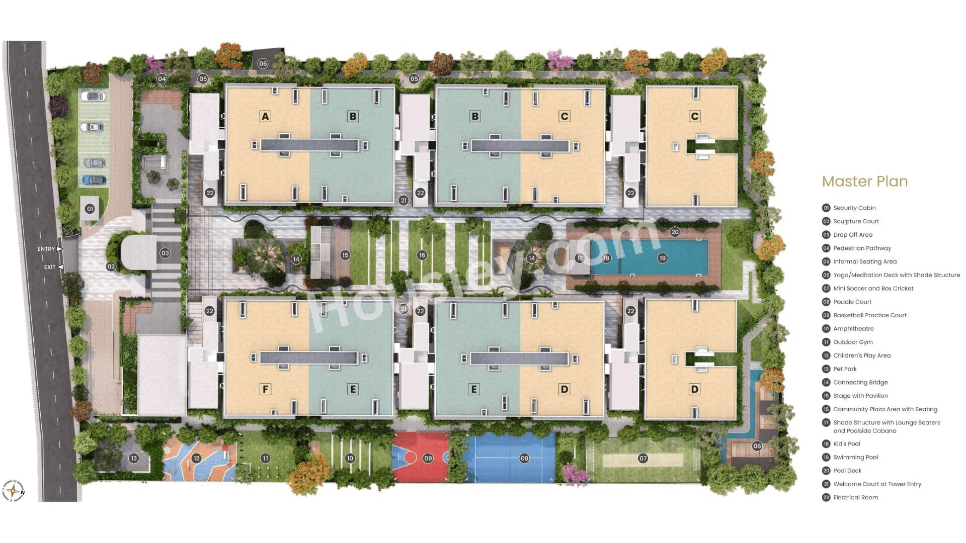Kumar Plumeria Master Plan